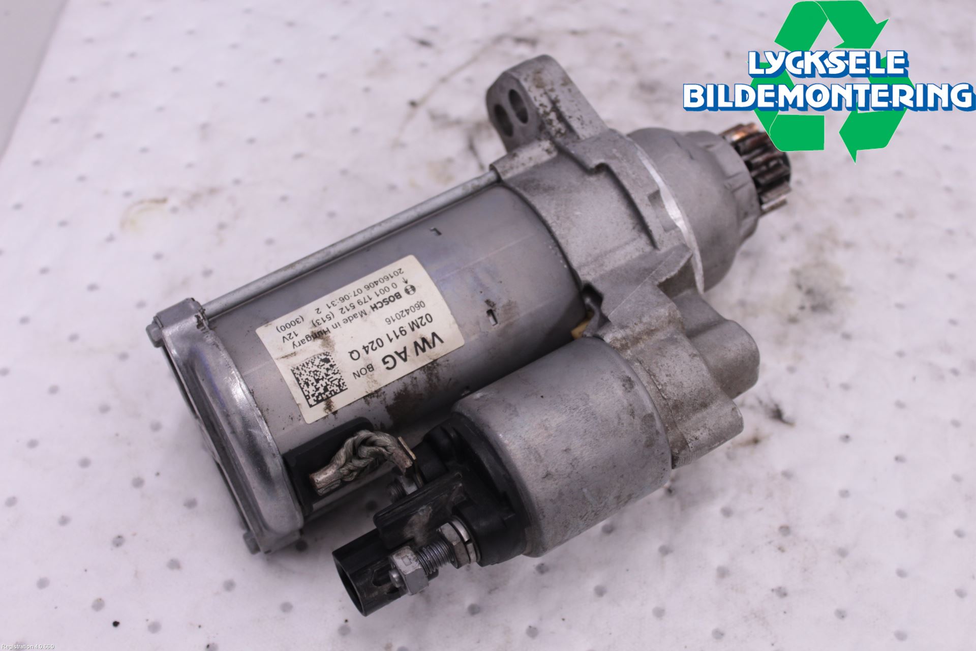 Volkswagen VW POLO 10-17 Startmotor