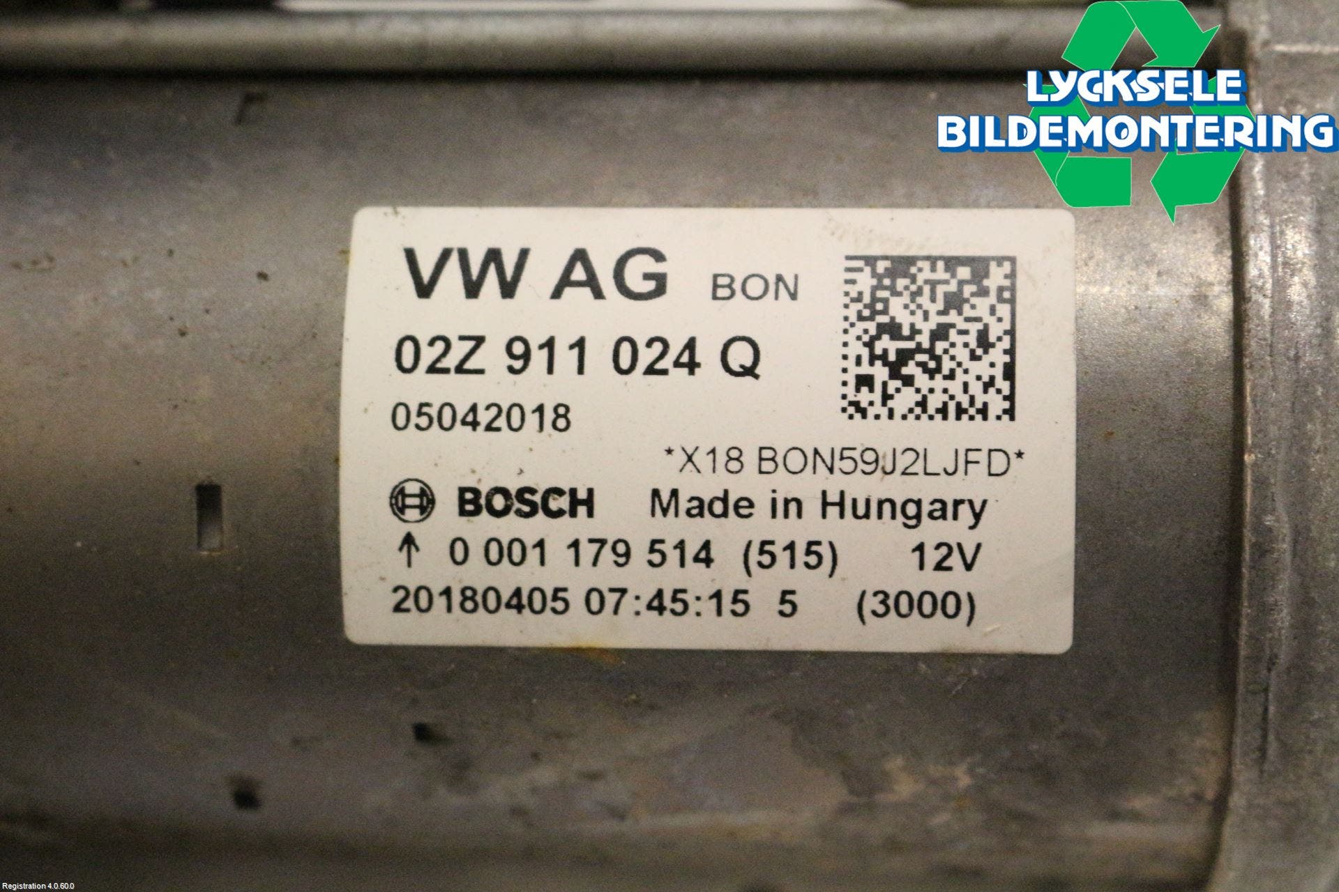 Skoda OCTAVIA (5E) 13-20 Startmotor