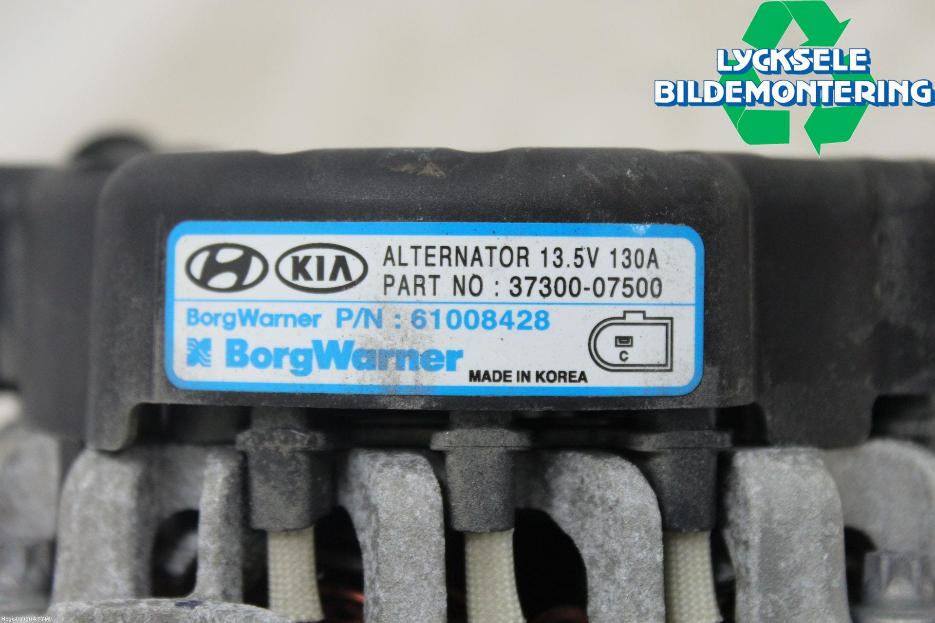 Hyundai i10 LA 20- Generator