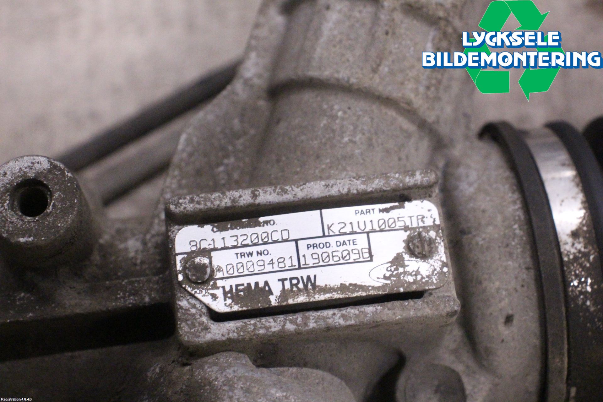 Ford TRANSIT    06-13 Styrväxel Servo -Snäcka