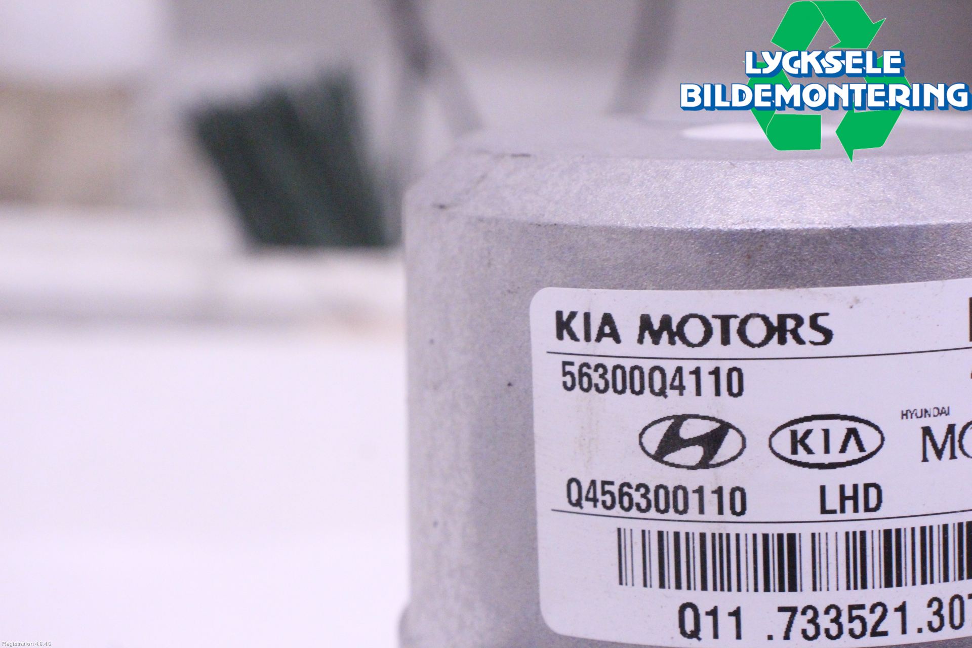 Kia NIRO (DE) 17-22 Rattaxelagg Med Inb Servo