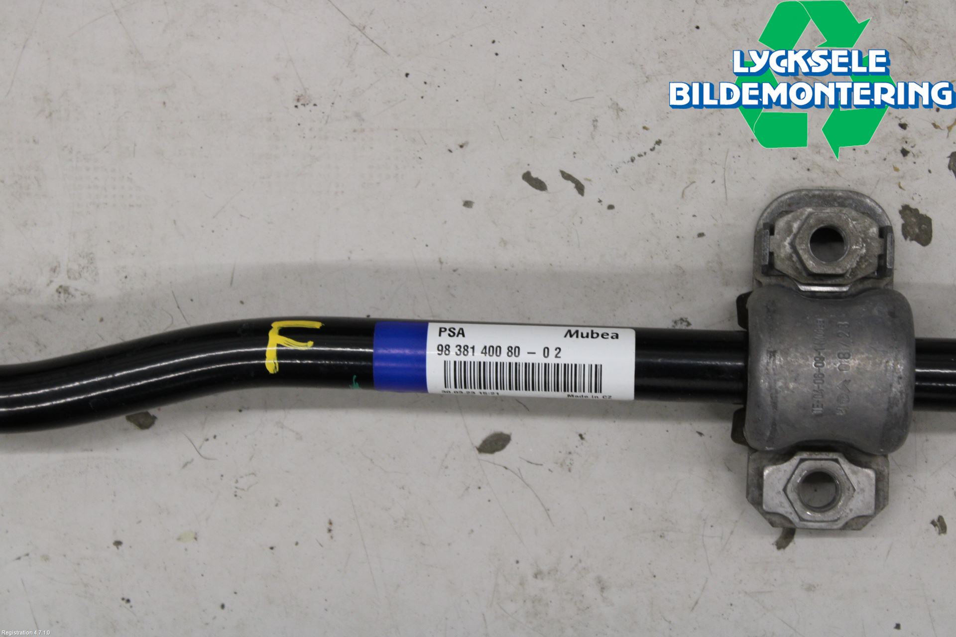 Peugeot 308/E-308 21- Krängningshämmare Fram