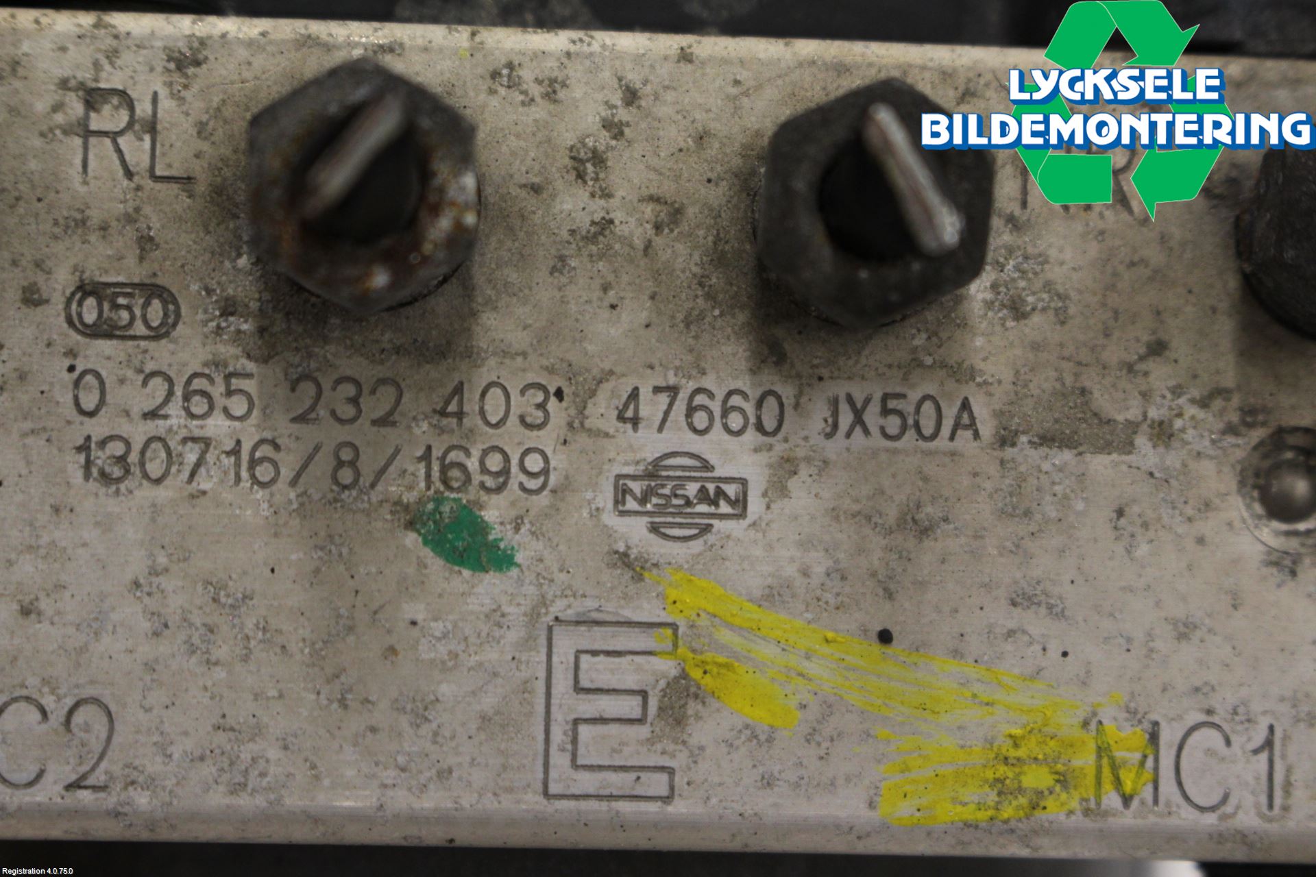 Nissan NV200/NV200 COMBI Abs Hydraulaggregat