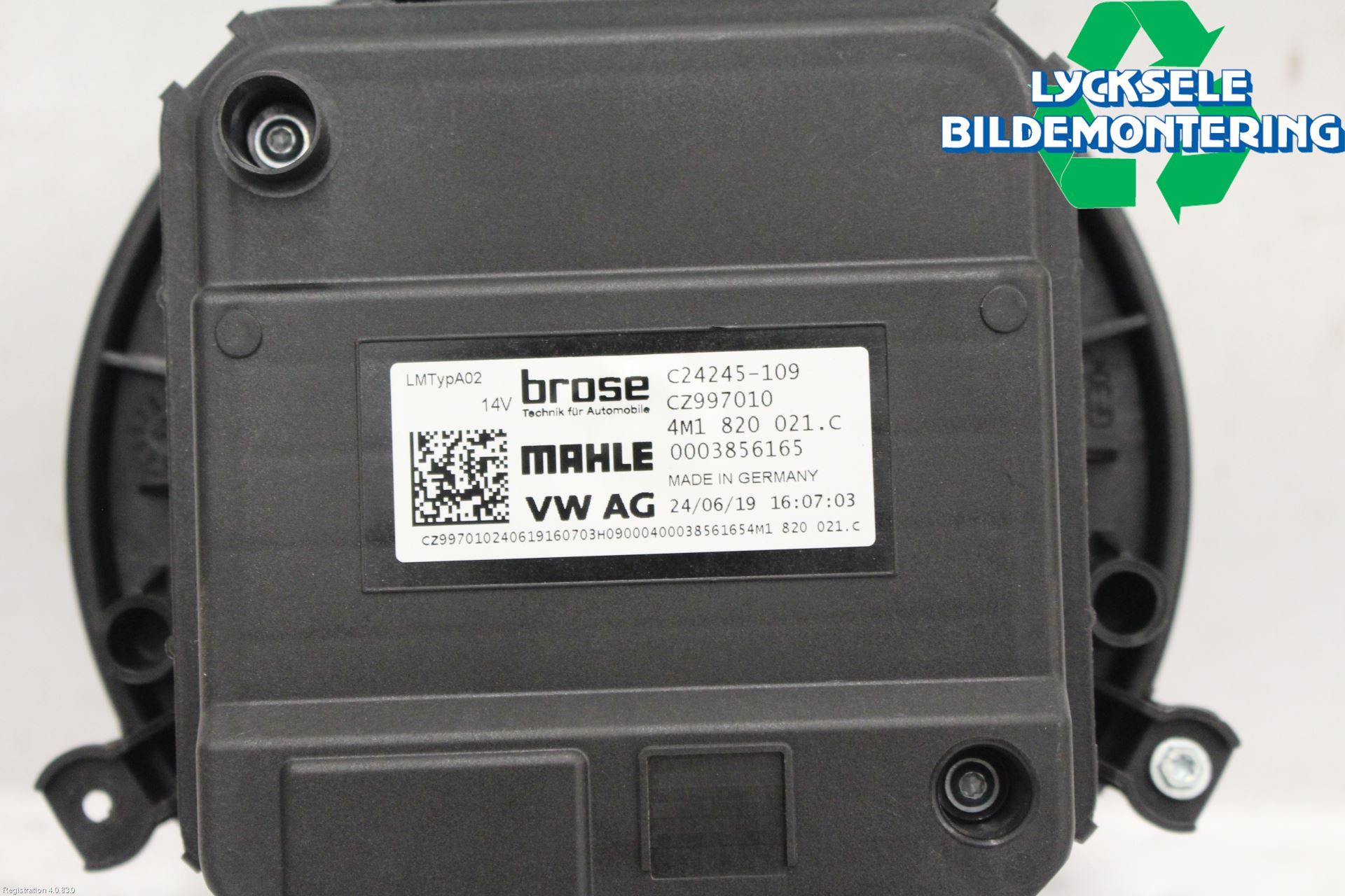 Audi A6 F2/C8 19- Ac Värmefläkt