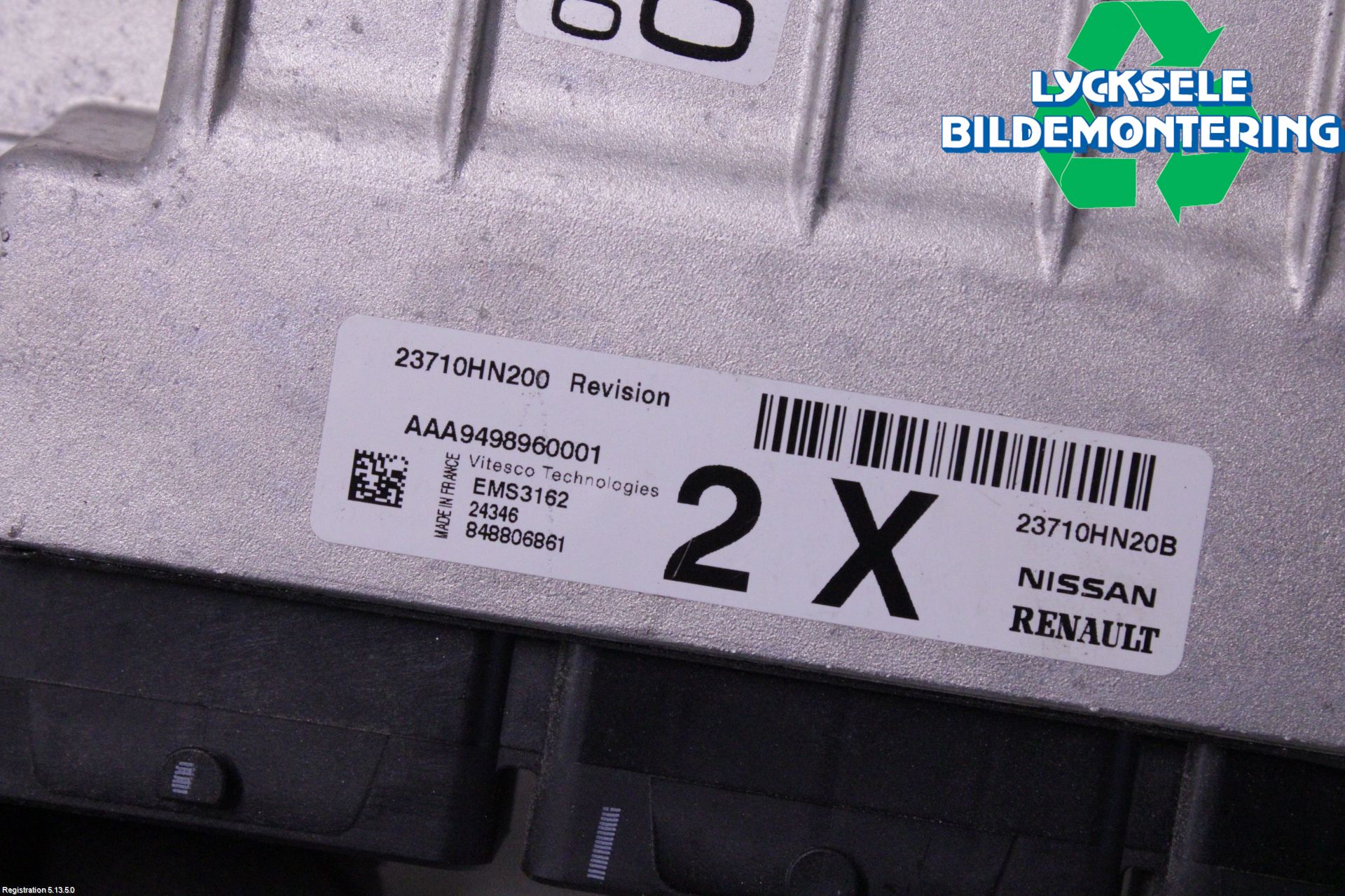 Nissan QASHQAI 21- Styrenhet Insprut Bensin