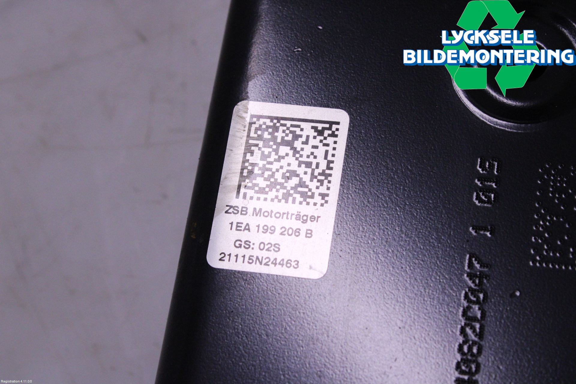 Audi Q4 E-TRON FZ 22- Motorfäste