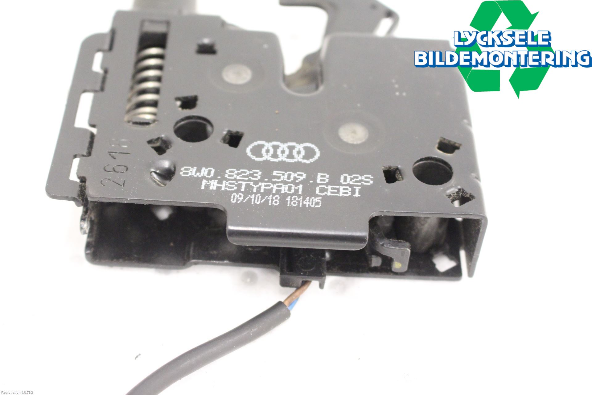 Audi A4/S4 B9 20- Huv Spärr