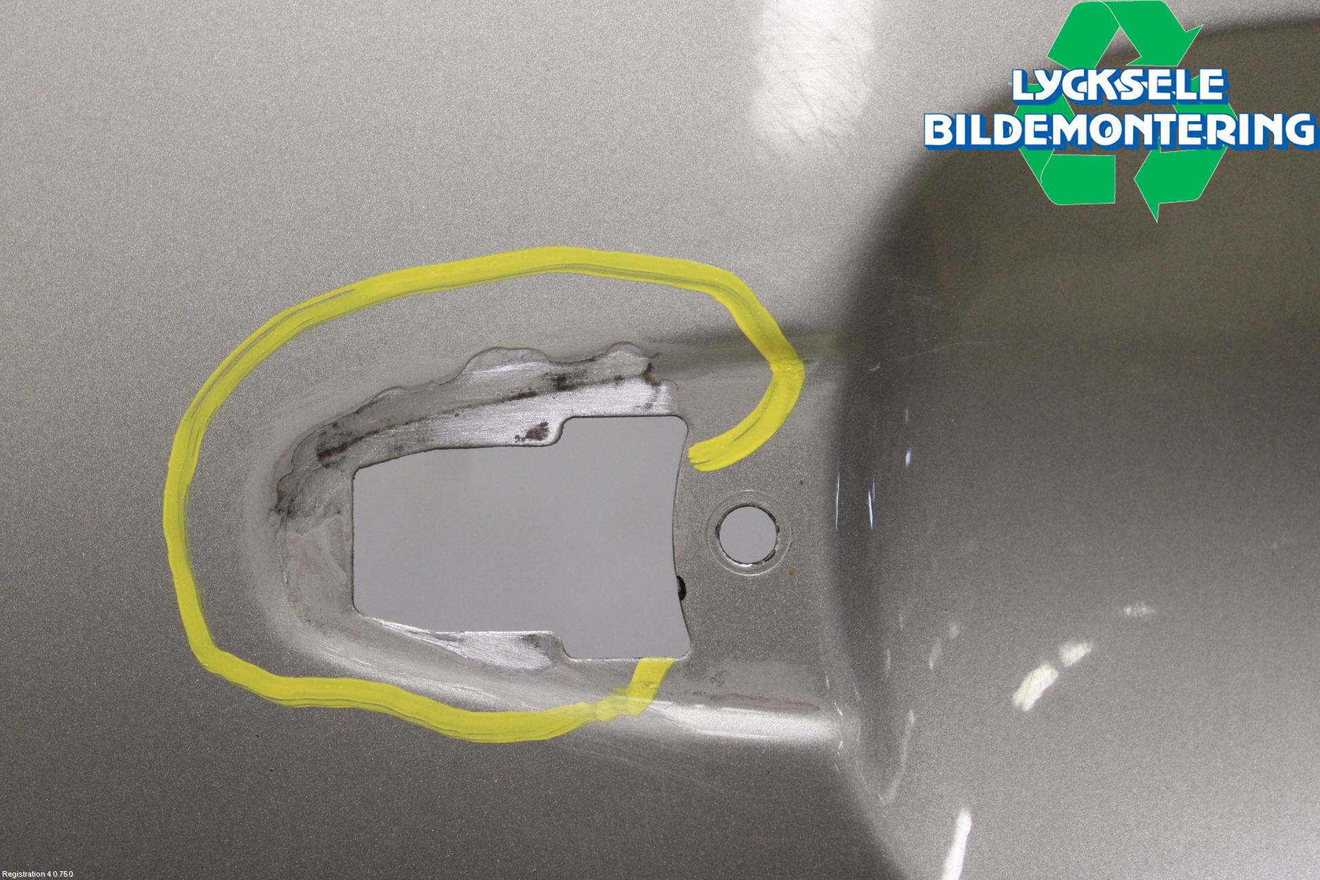 Volvo V60 11-13 Dörr Bak Vänster