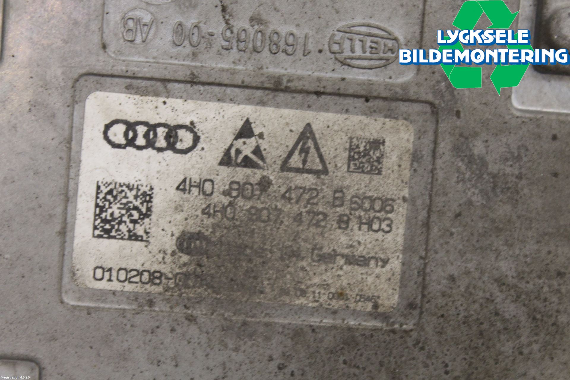 Audi A6/S6 4G 11-18 Styrenhet Strålkastare