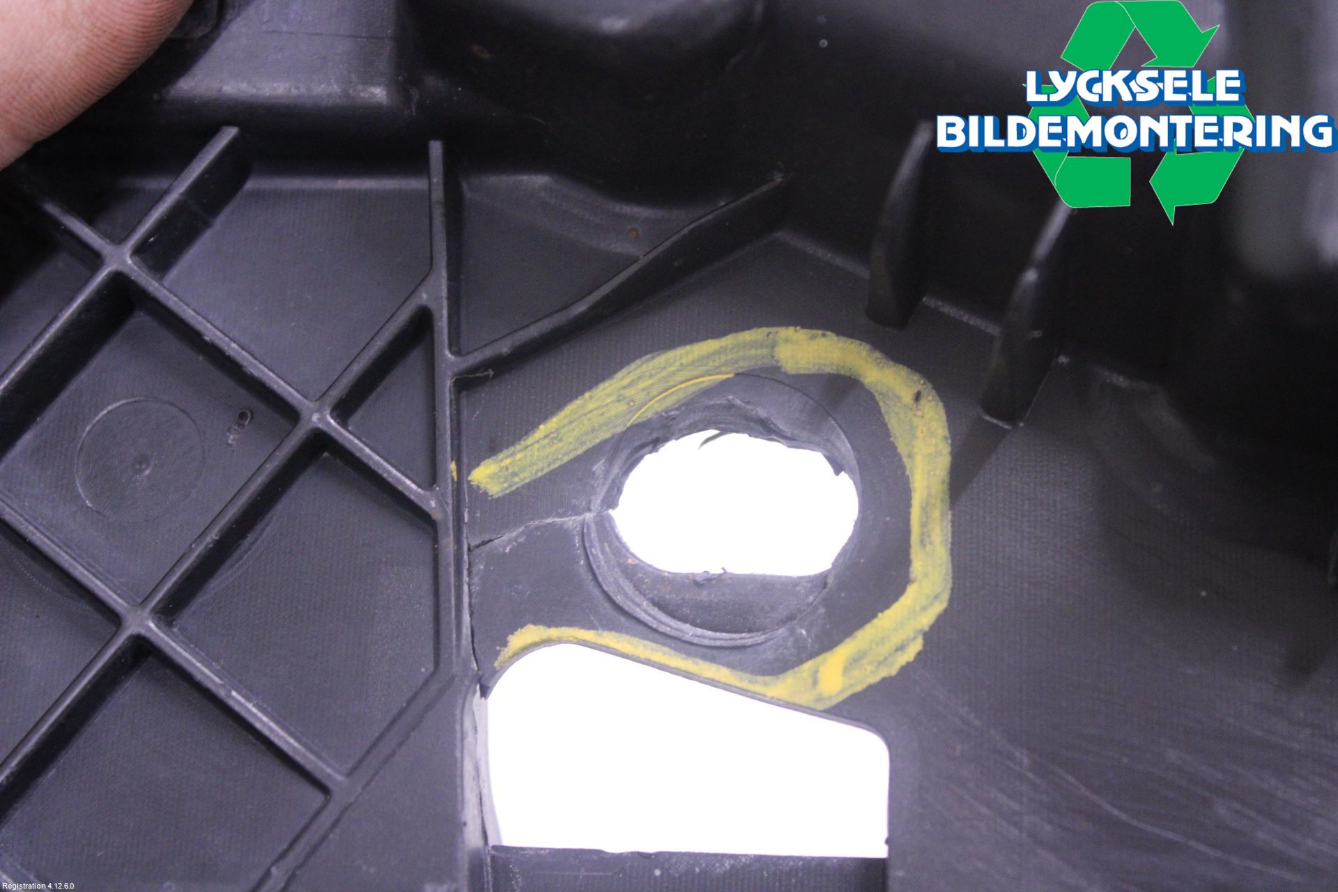 Ford KA+ 16-20 Deflektor Plåt-Plast Kylning