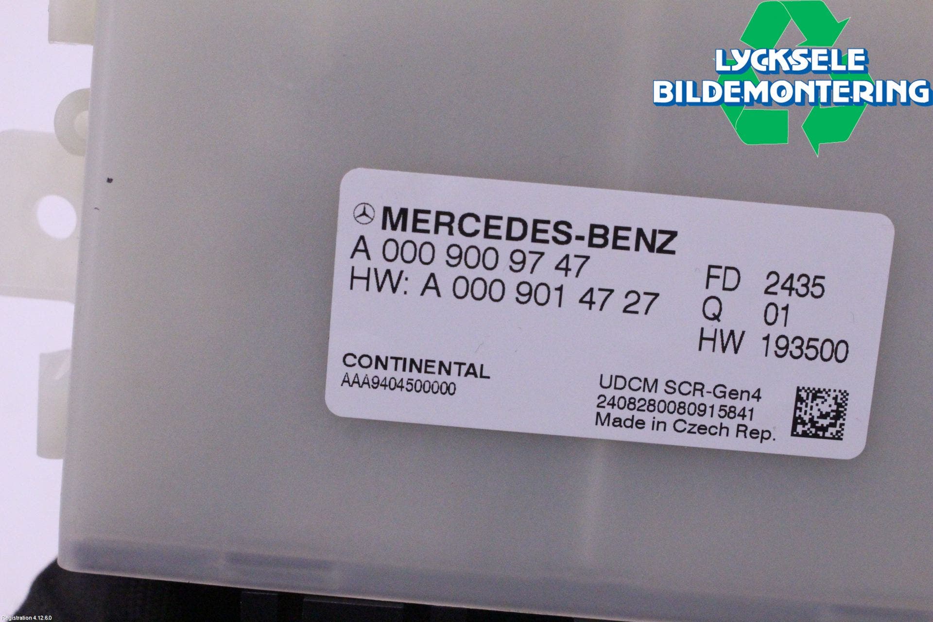 Mercedes-Benz MB VITO/V-KLASS (W640,W447,W448) 14- Styrenhet Avgasrening