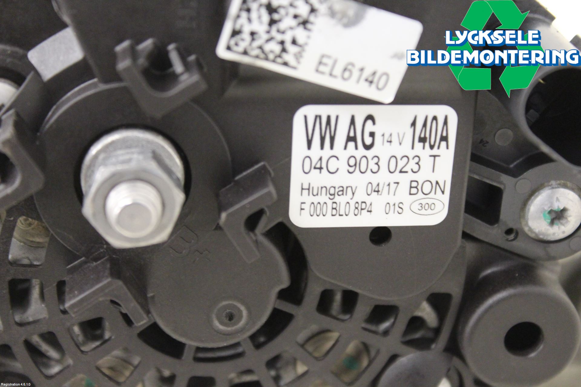 Volkswagen VW GOLF / E-GOLF VII 13-20 Generator