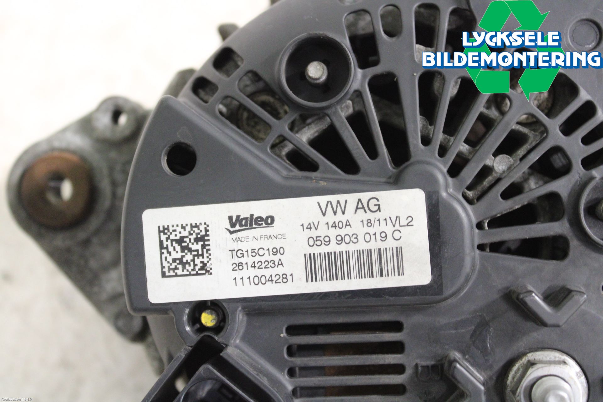 Audi A5 07-16 Generator