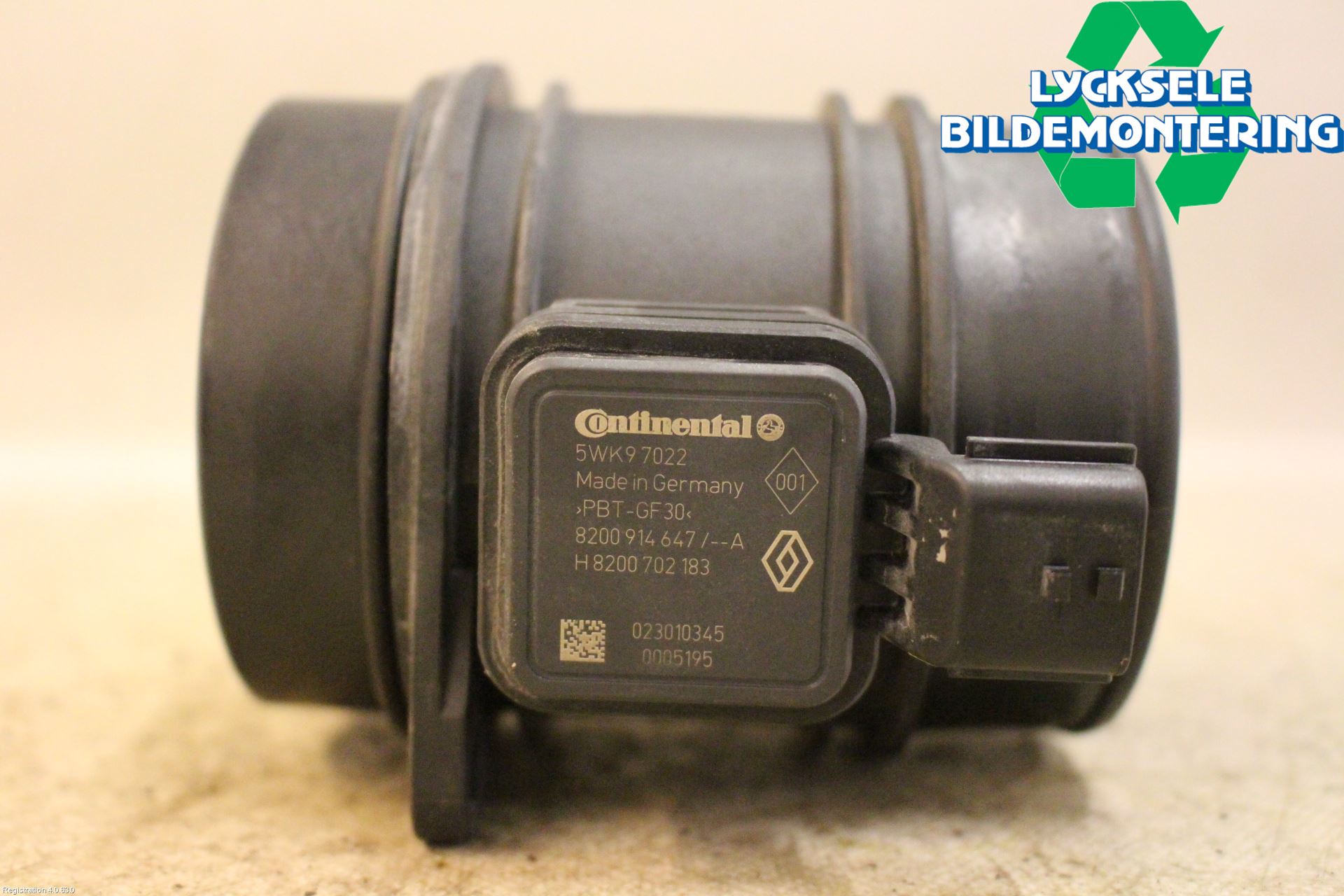 Renault MASTER III  10-14 Injluftmassamätare