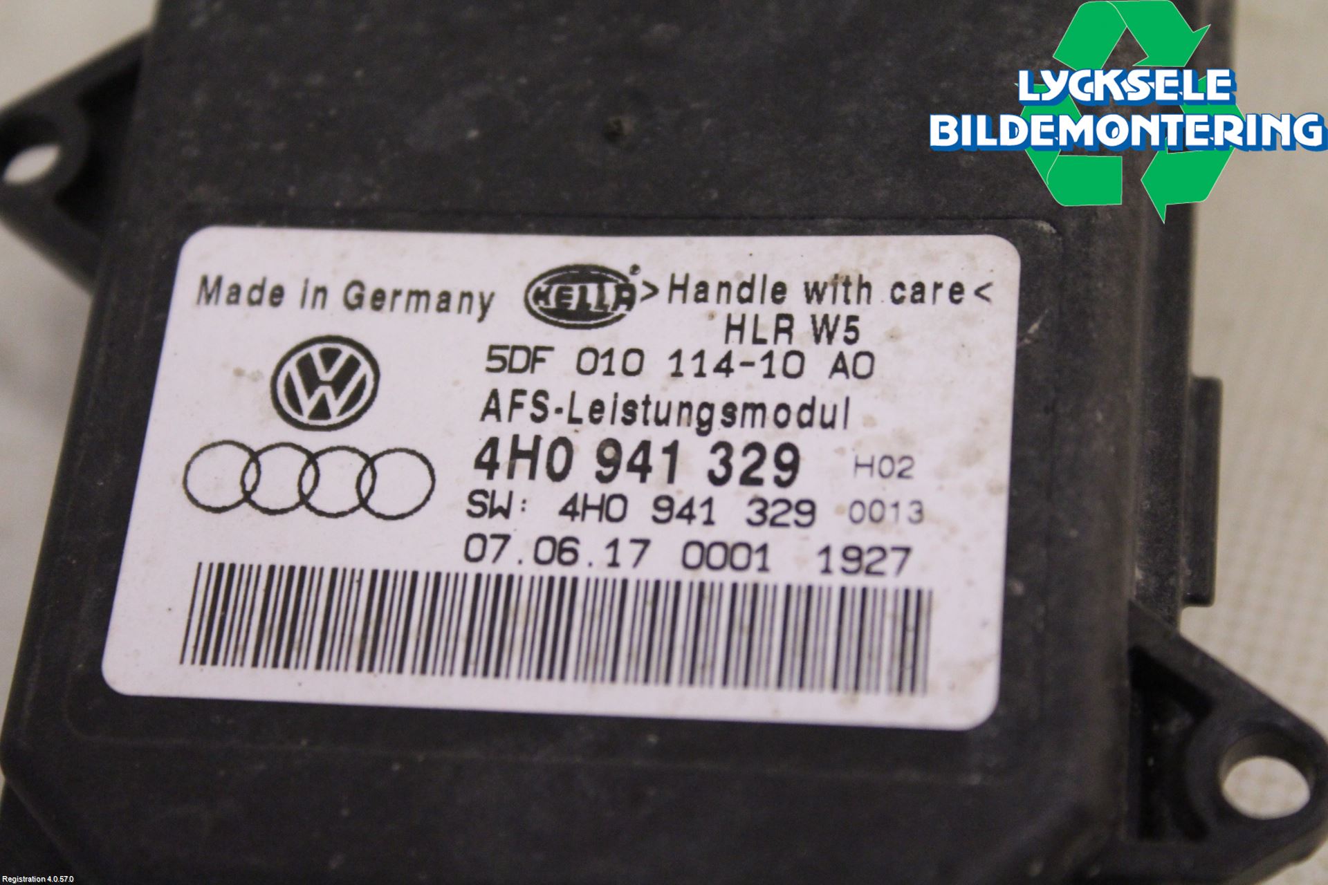 Skoda SUPERB 16-24 Styrenhet Strålkastare