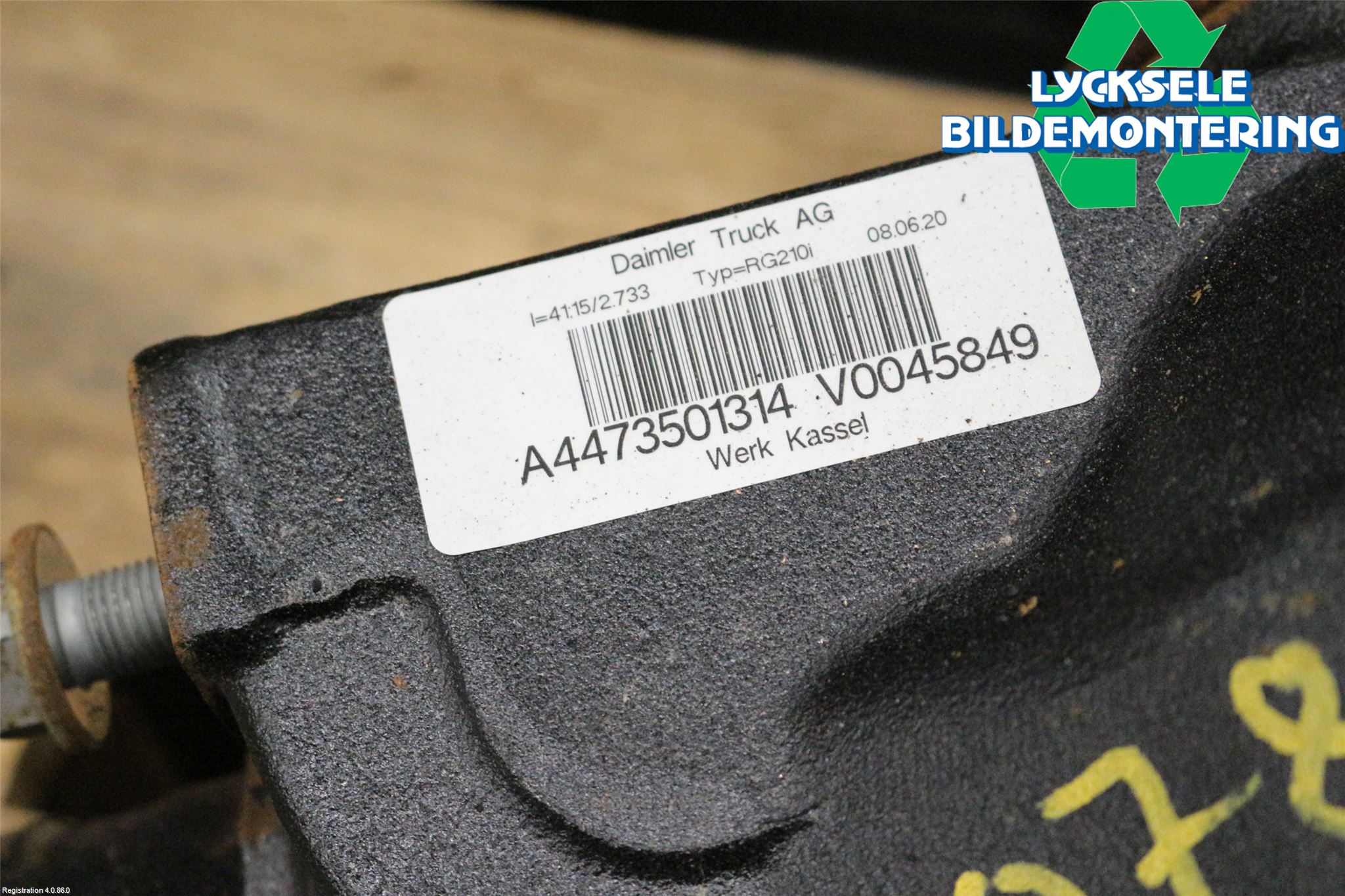 Mercedes-Benz MB VITO/V-KLASS (W640,W447,W448) 14- Bakväxel-Diff