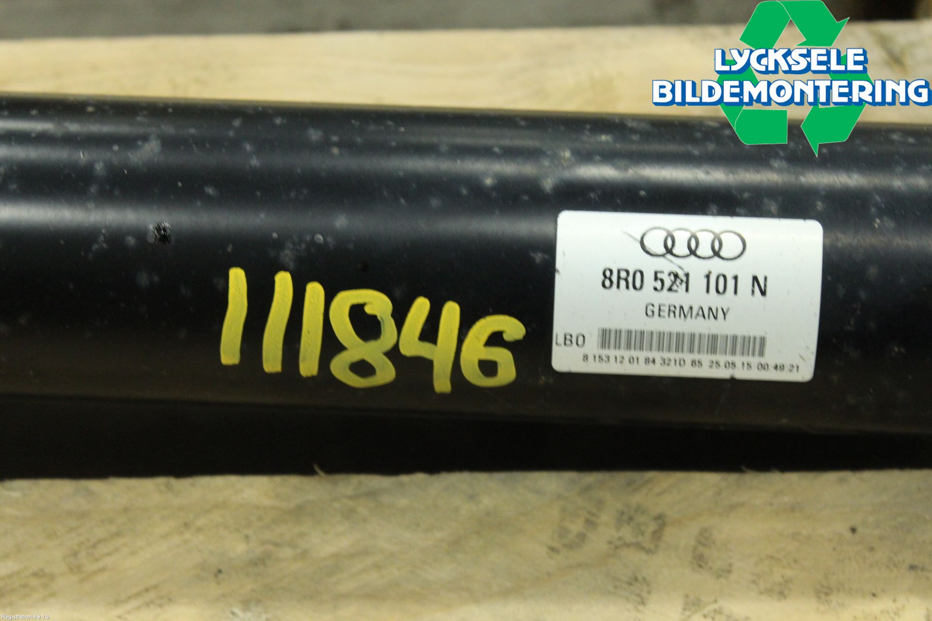 Audi Q5 09-16 Mellanaxel Komp