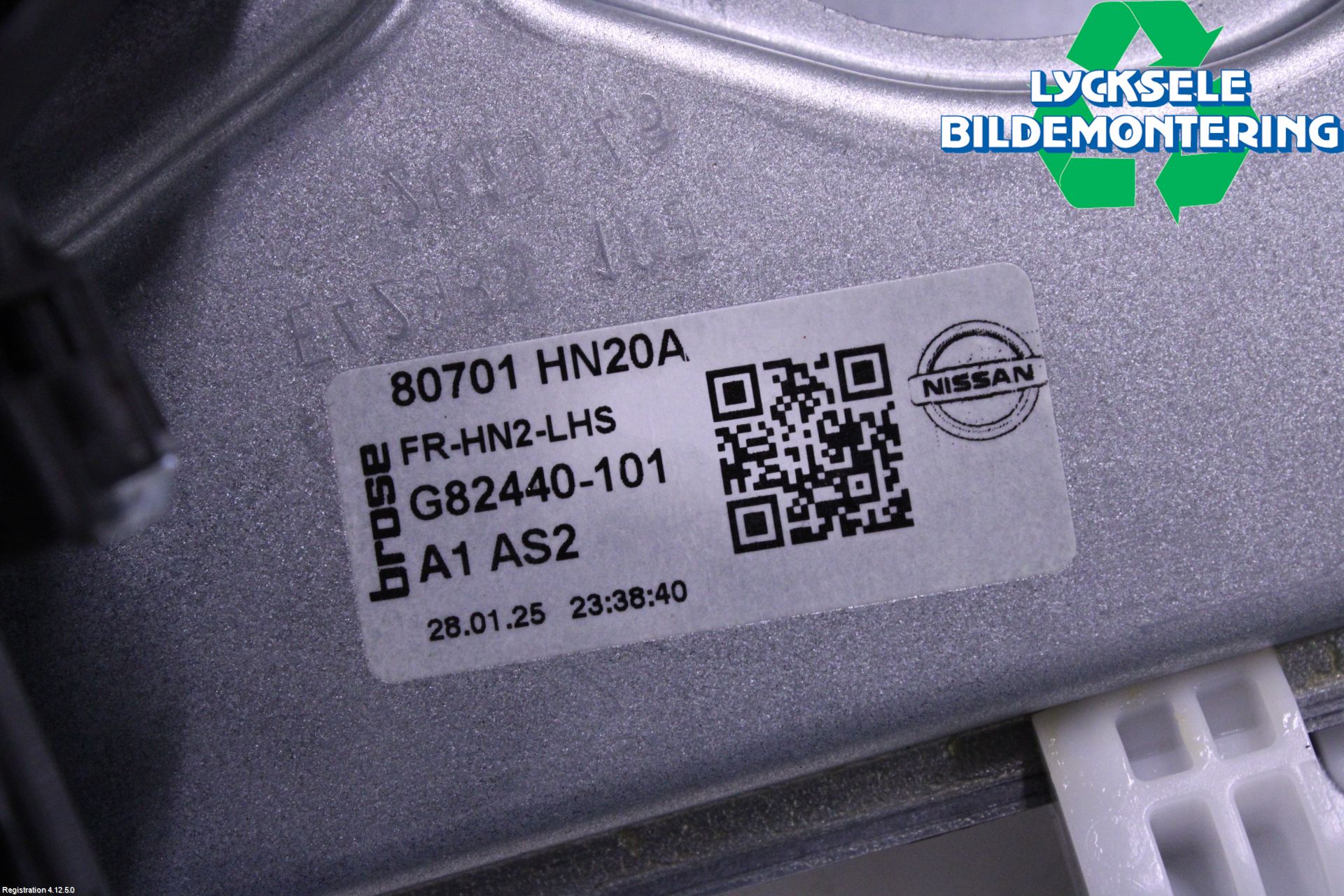 Nissan QASHQAI 21- Fönsterhiss El Kompl