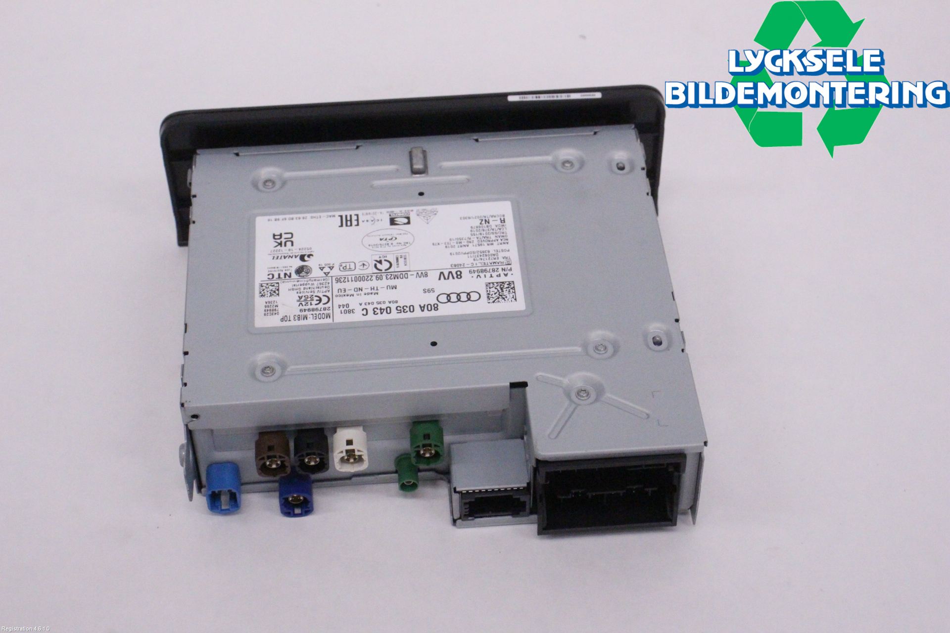 Audi Q5/SQ5 17- Cd Radio - Multimediapanel