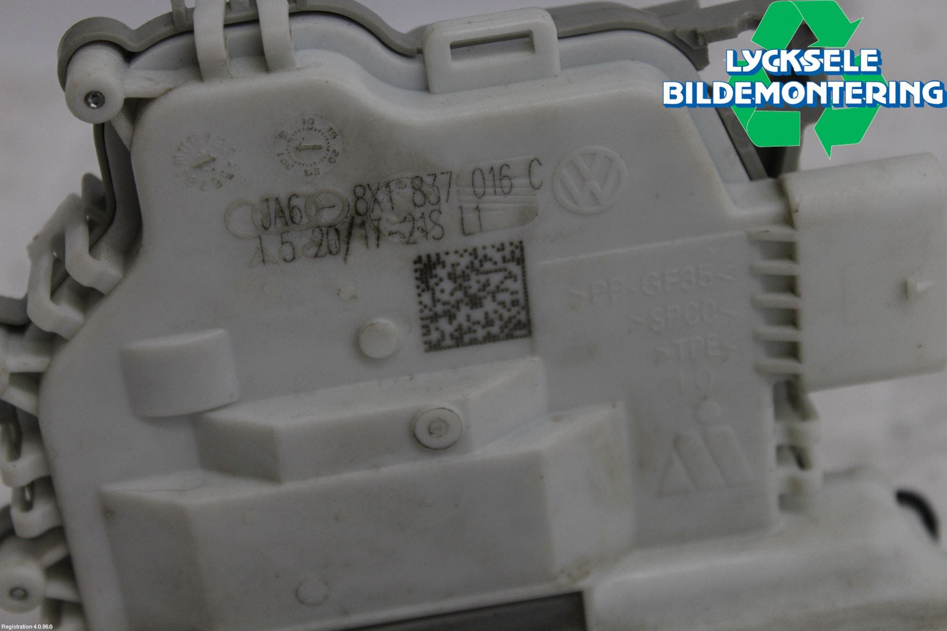 Audi A4/S4 B9 16-19 Låskista-Dörrlås