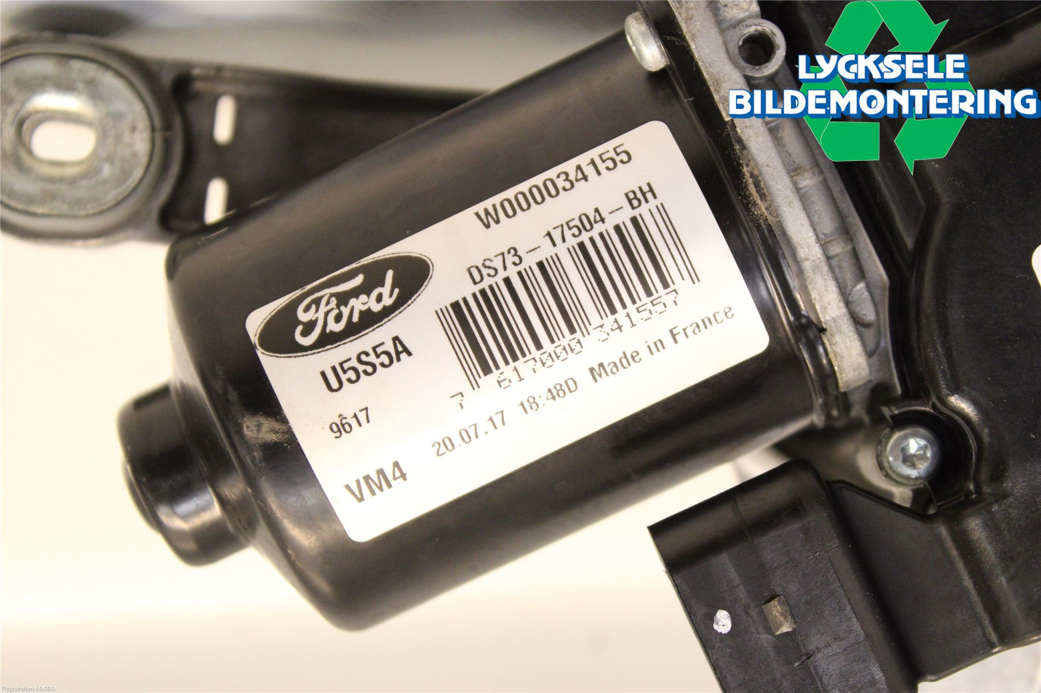Ford MONDEO 15-22 Torkarmotor Vindruta