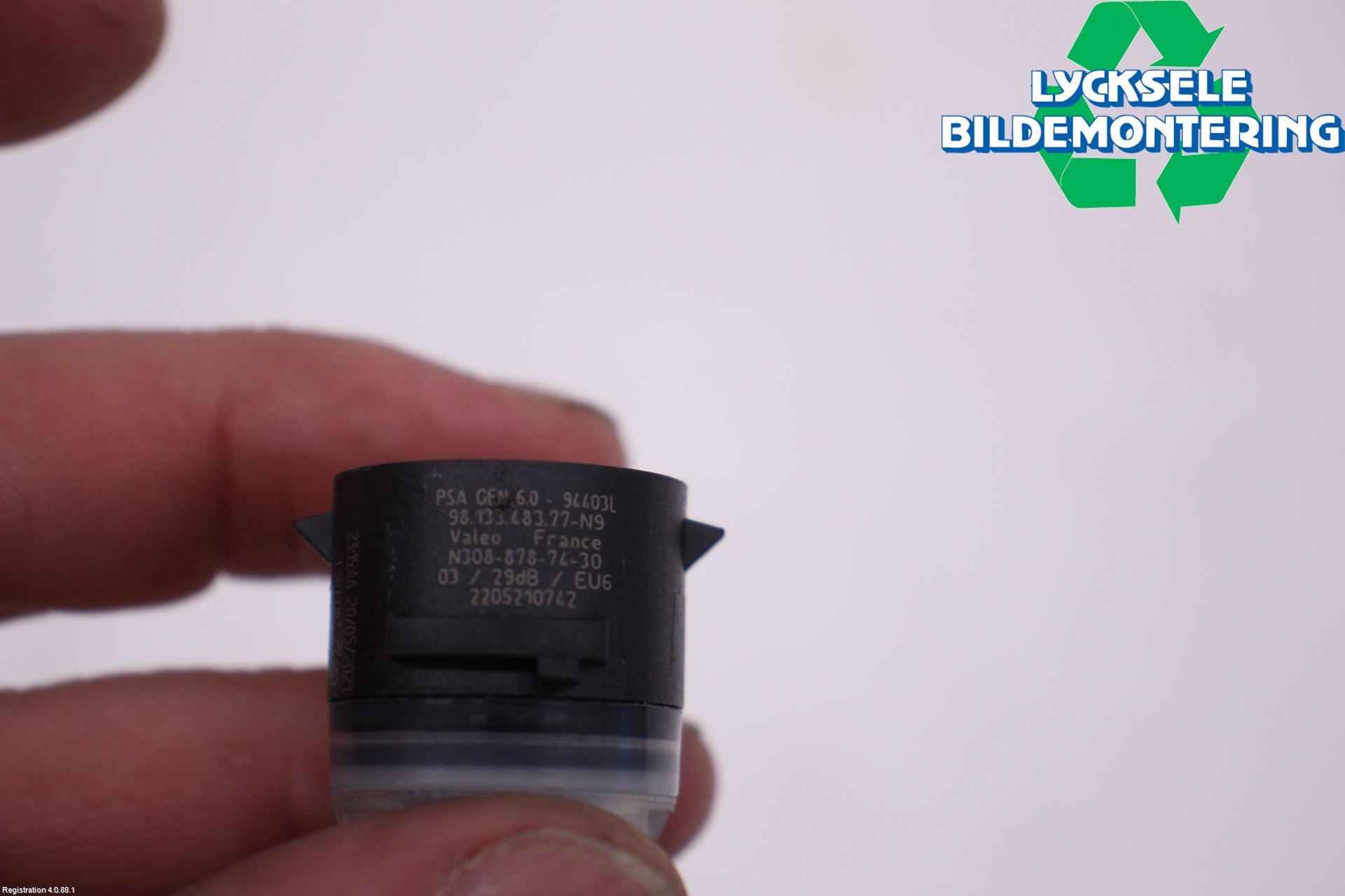 Peugeot 508 19- Parkeringshjälp Frontsensor