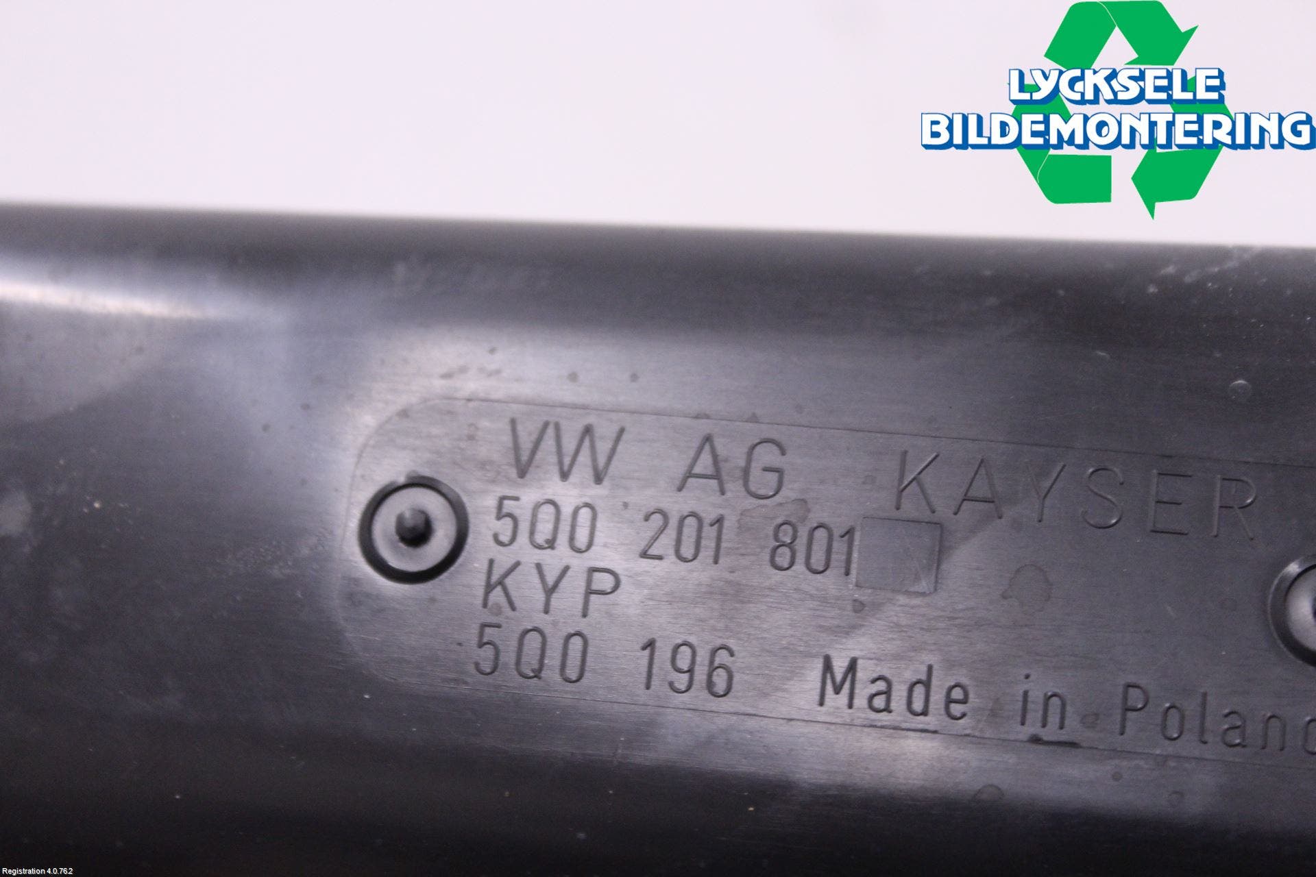 Volkswagen VW GOLF / E-GOLF VII 13-20 Bränsle Kolkanister