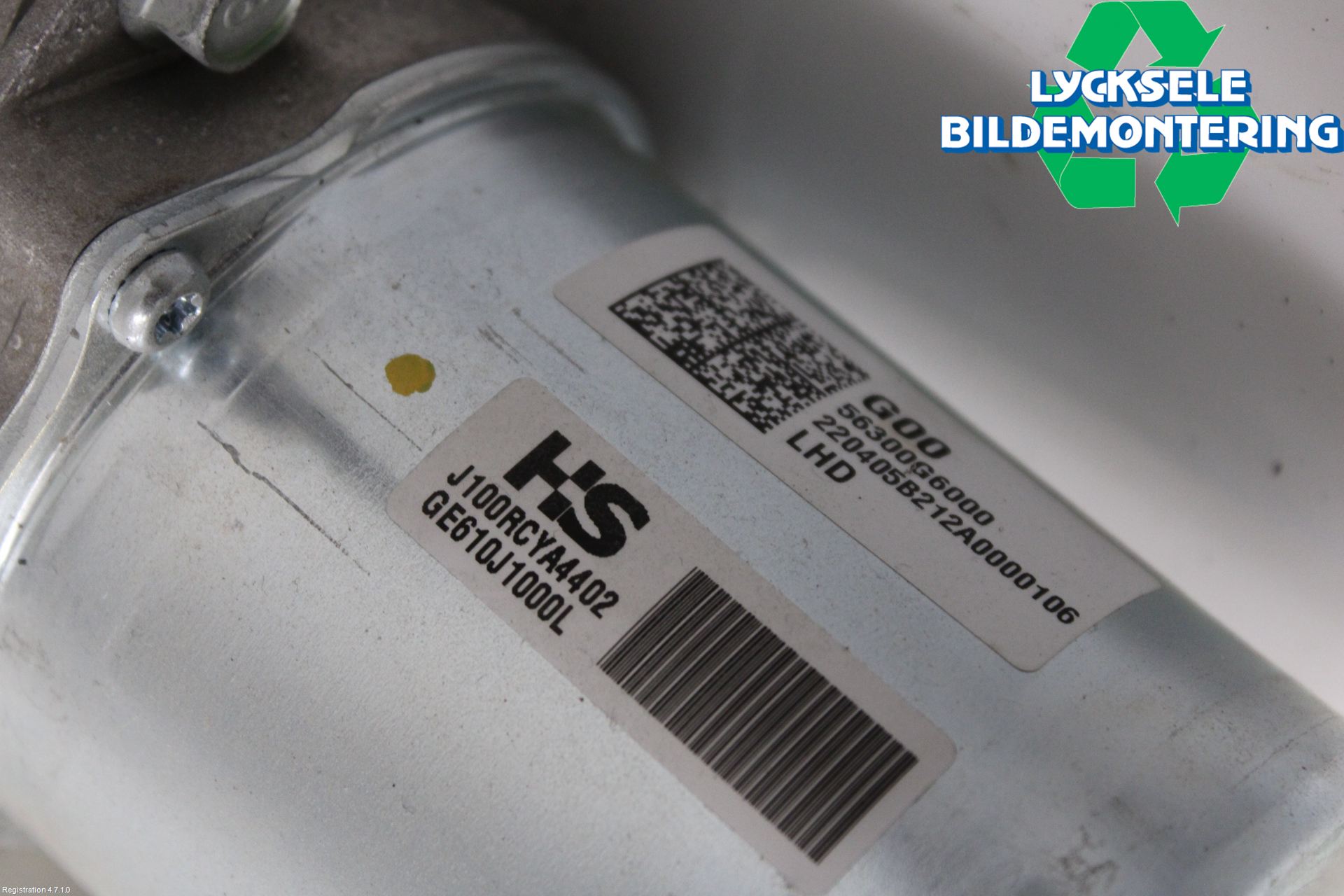 Kia PICANTO 17- Rattaxelagg Med Inb Servo