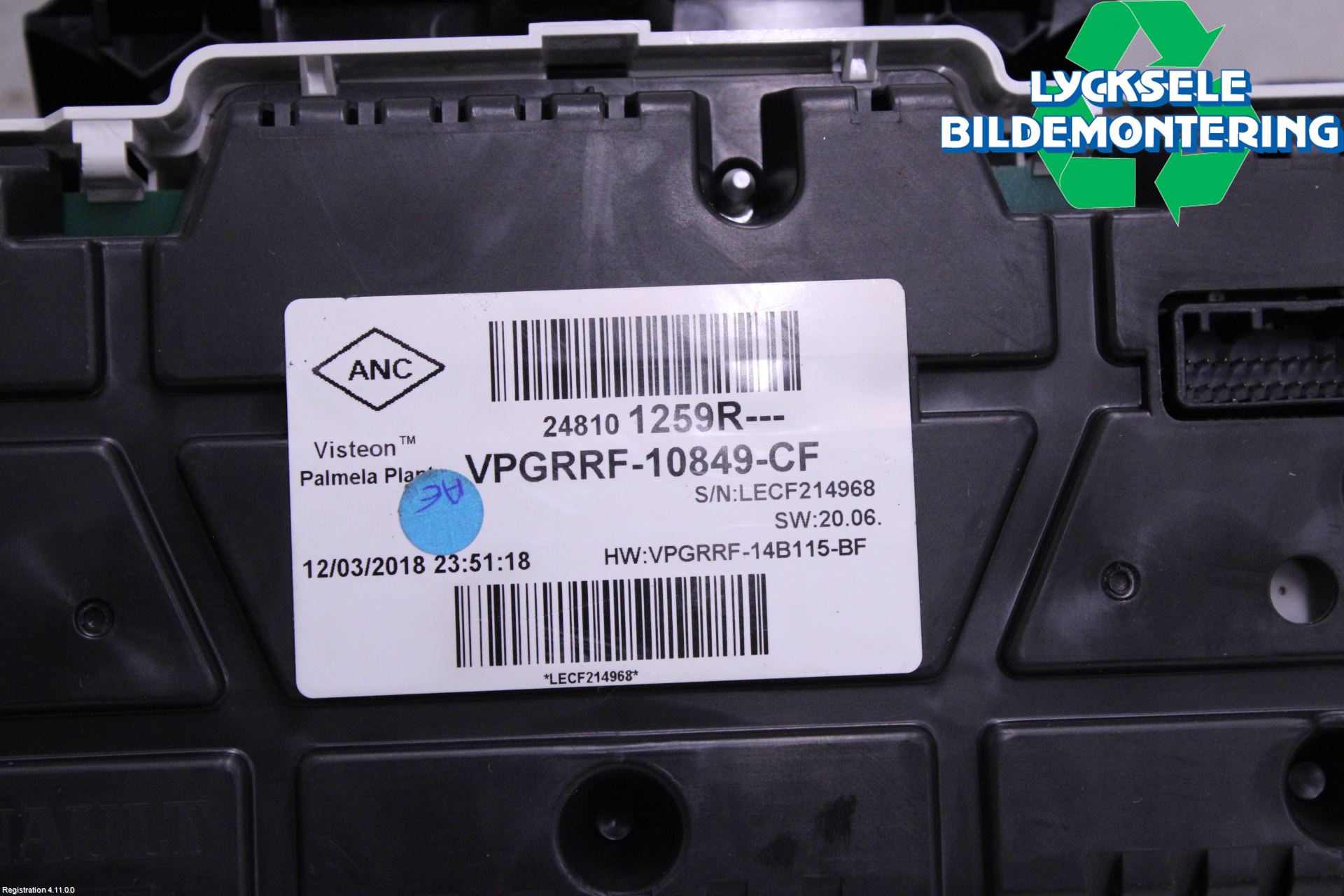 Renault CLIO IV 16-19 Instrument Komb