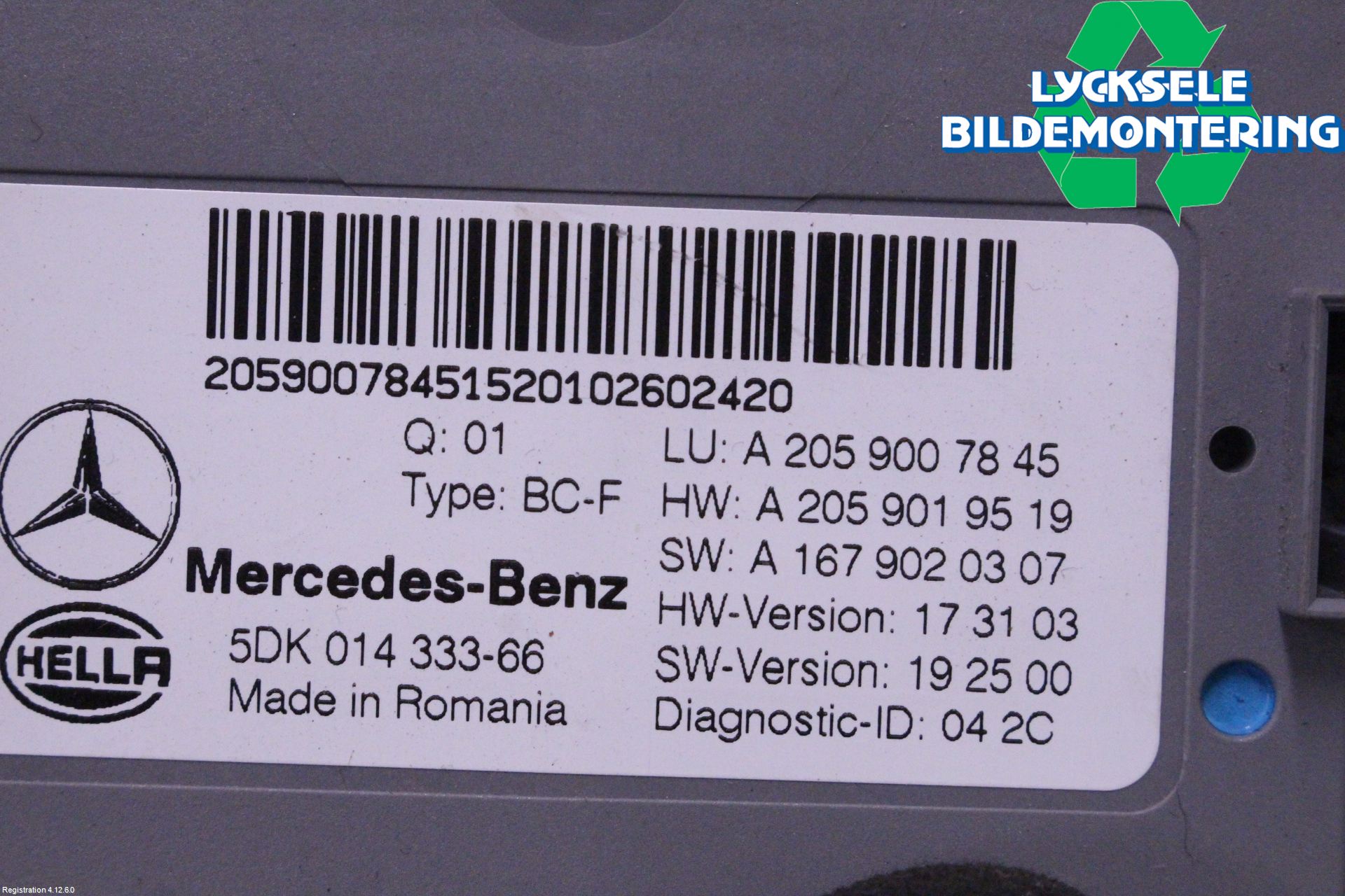 Mercedes-Benz MB GLC-KLASS (X253/C253) 15-22 Komfort Styrdon