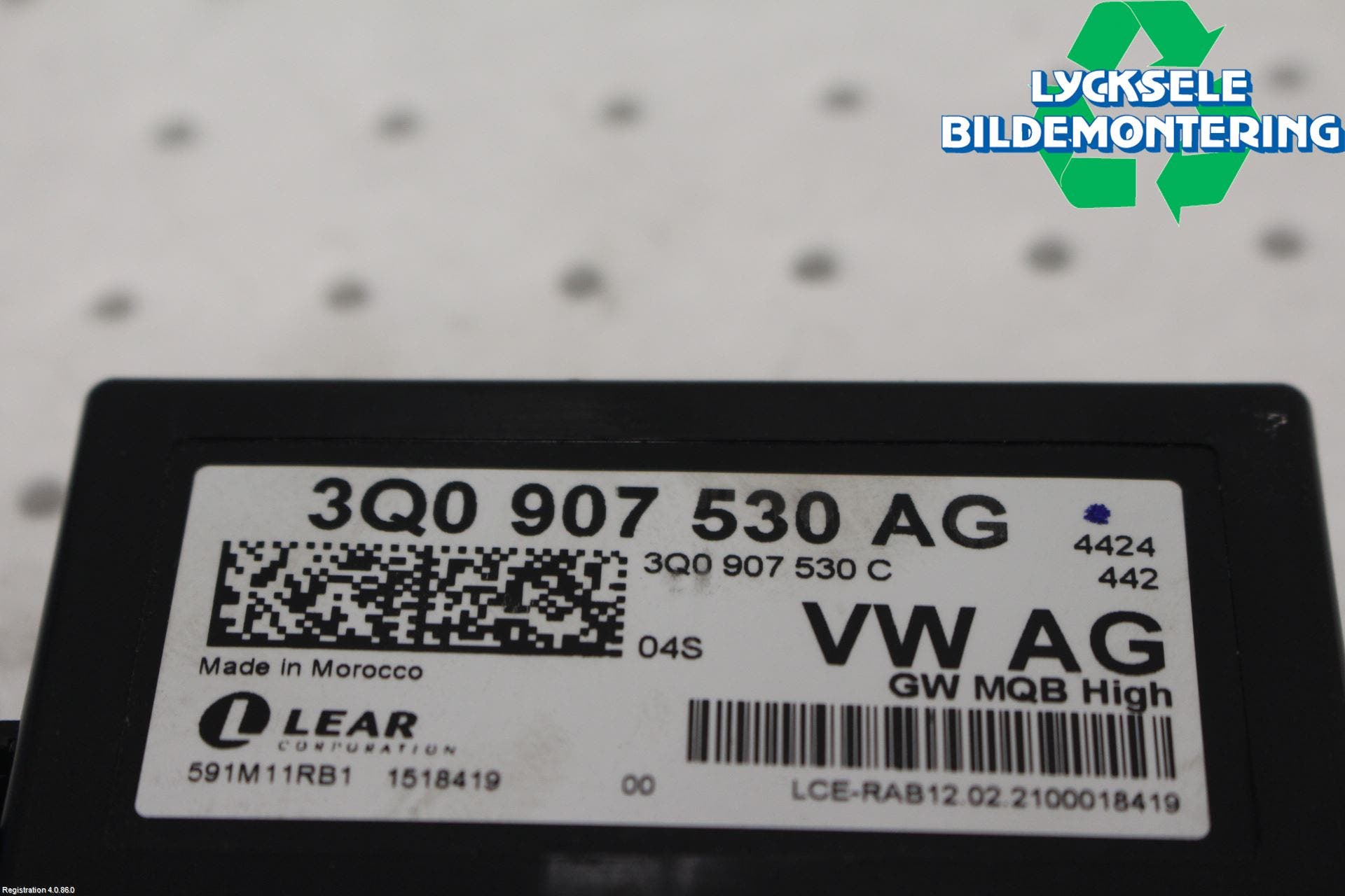 Seat IBIZA V 21- Styrenhet Övrigt