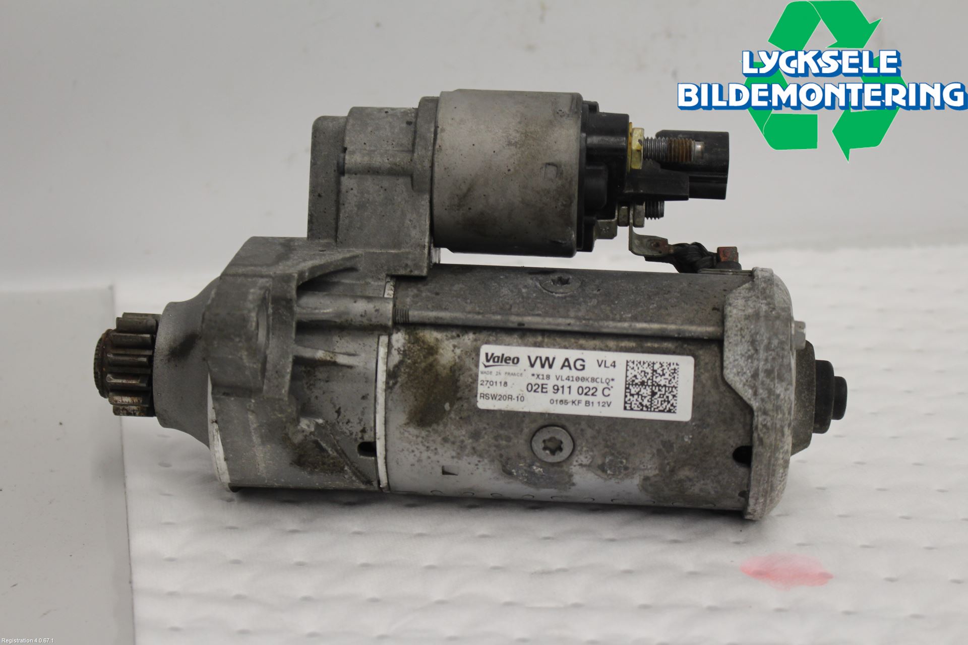 Skoda KODIAQ 17-24 Startmotor Diesel