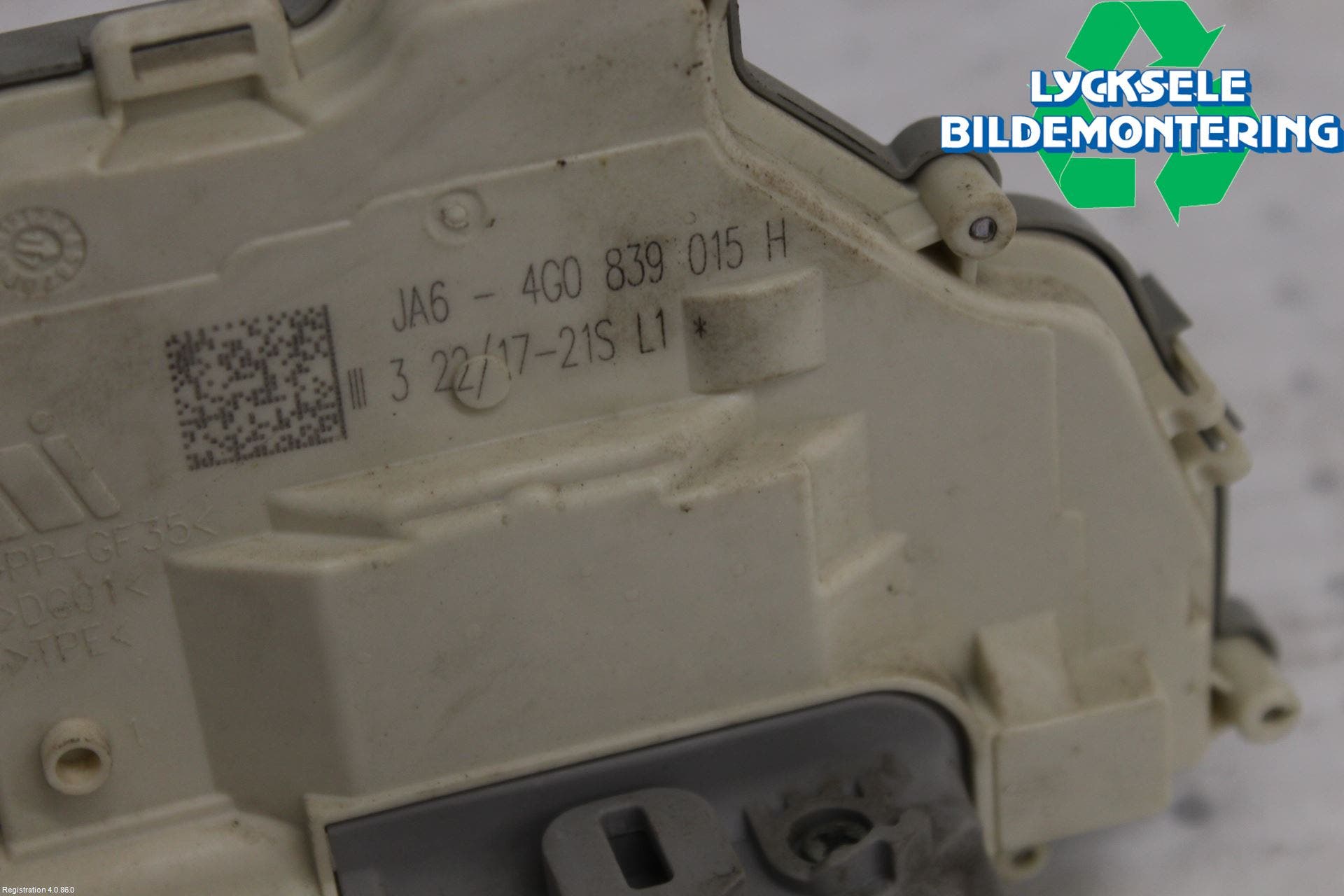 Audi A4/S4 B9 16-19 Låskista-Dörrlås