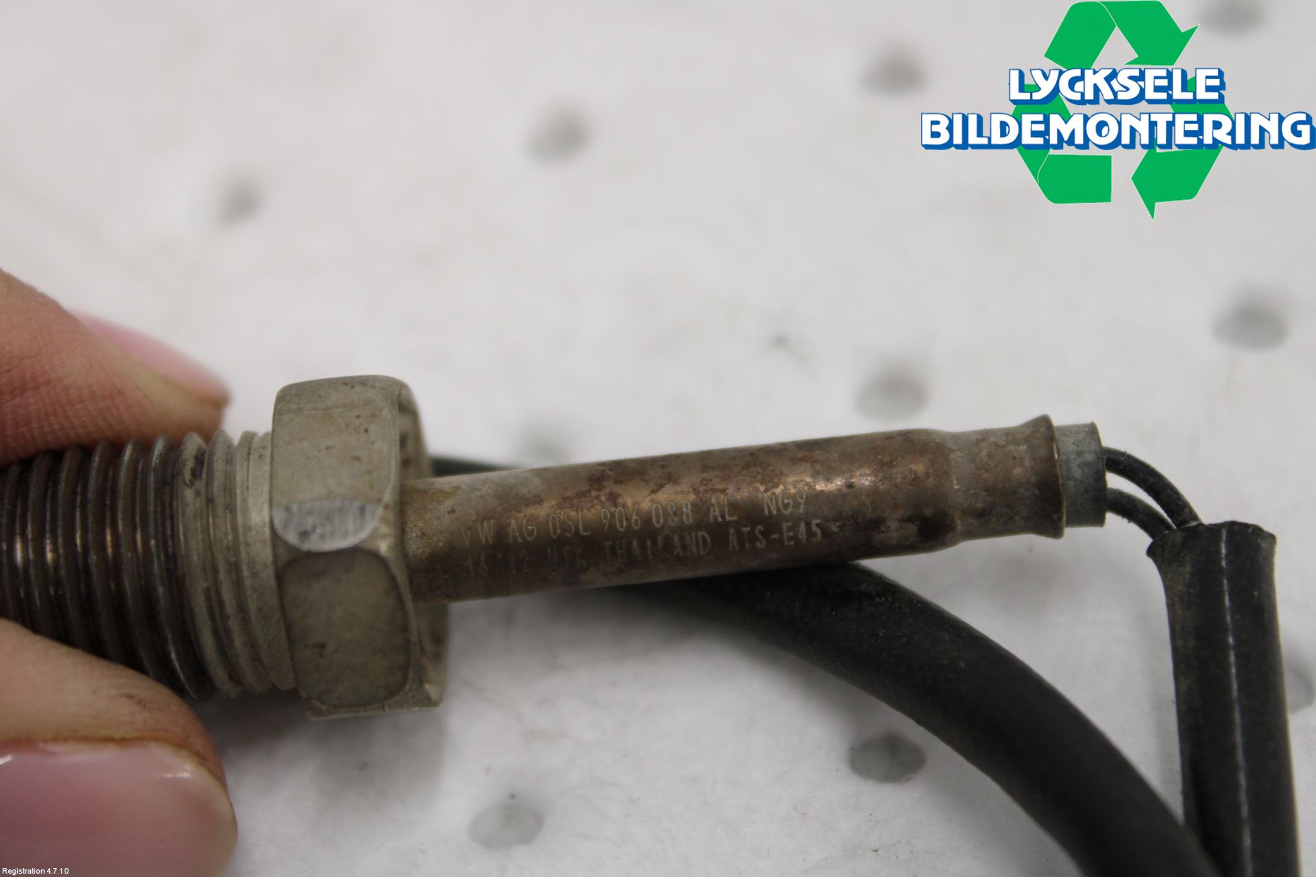 Volkswagen VW CADDY 21- Givare Temp-Tryck Avgas