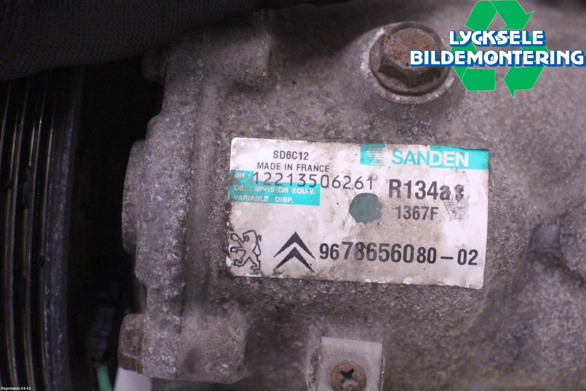 Peugeot 308 08-13 Ac Kompressor