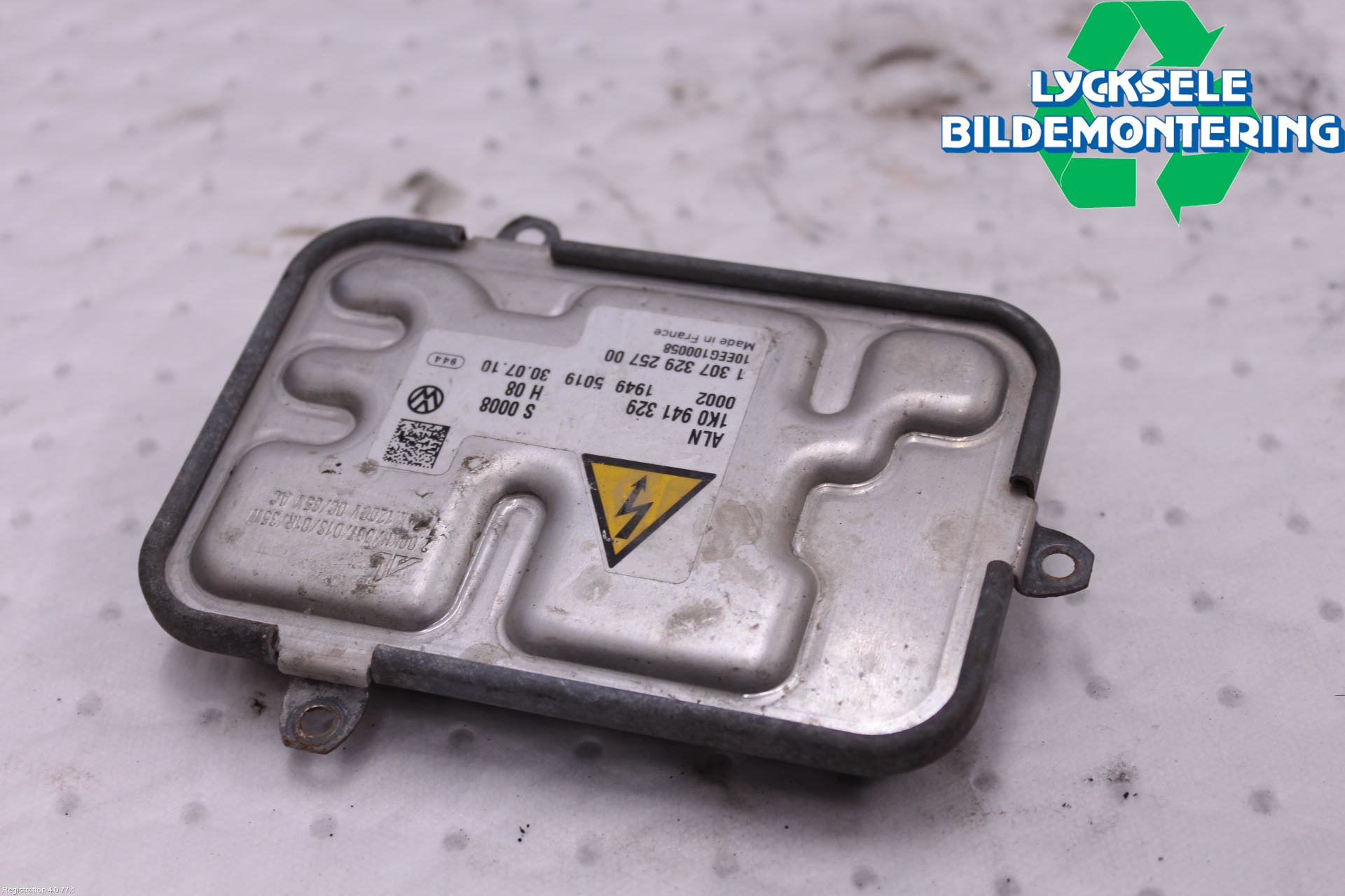 Skoda YETI Styrenhet Strålkastare