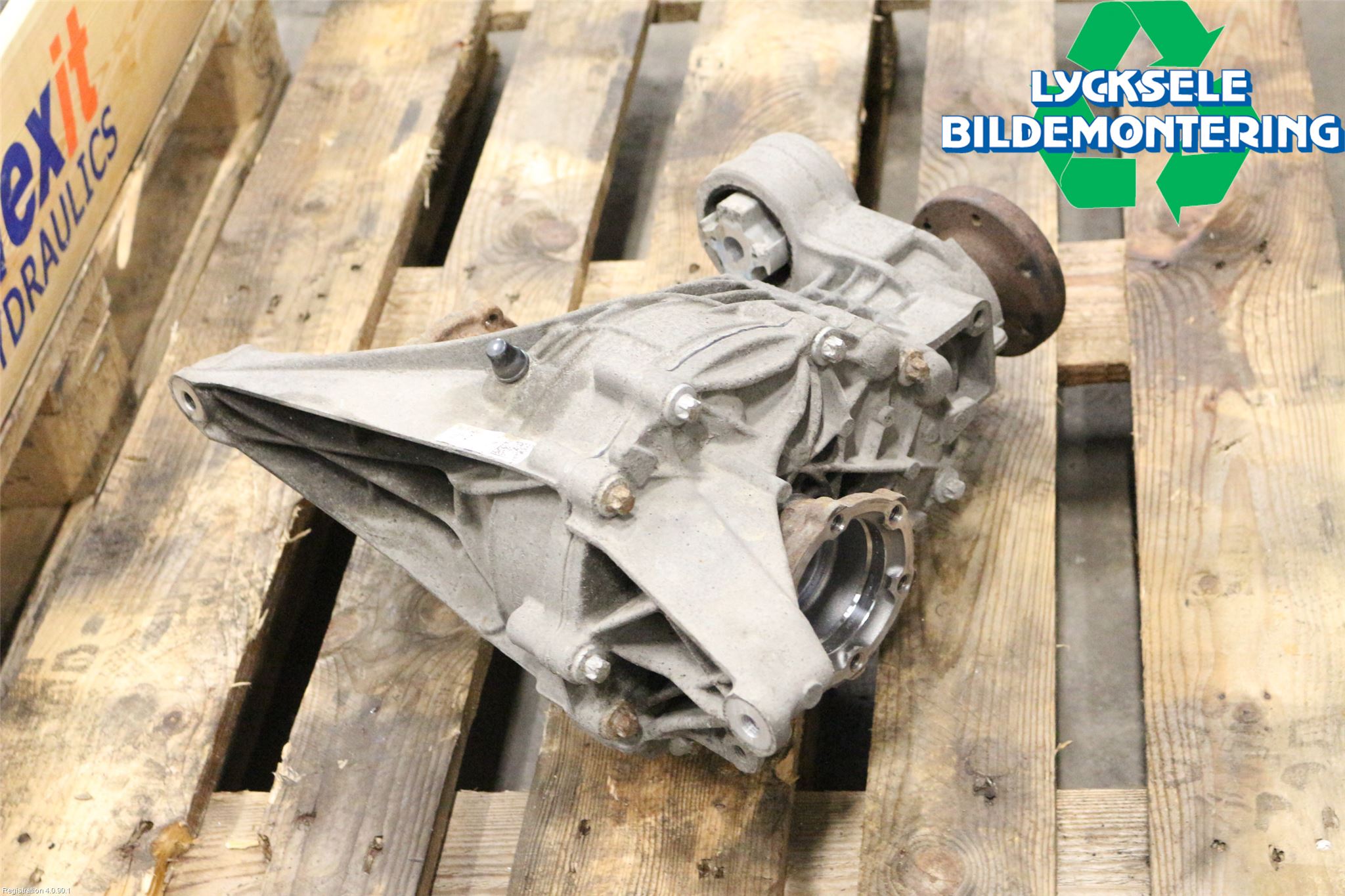 Volkswagen VW TOUAREG CR 18- Bakväxel-Diff