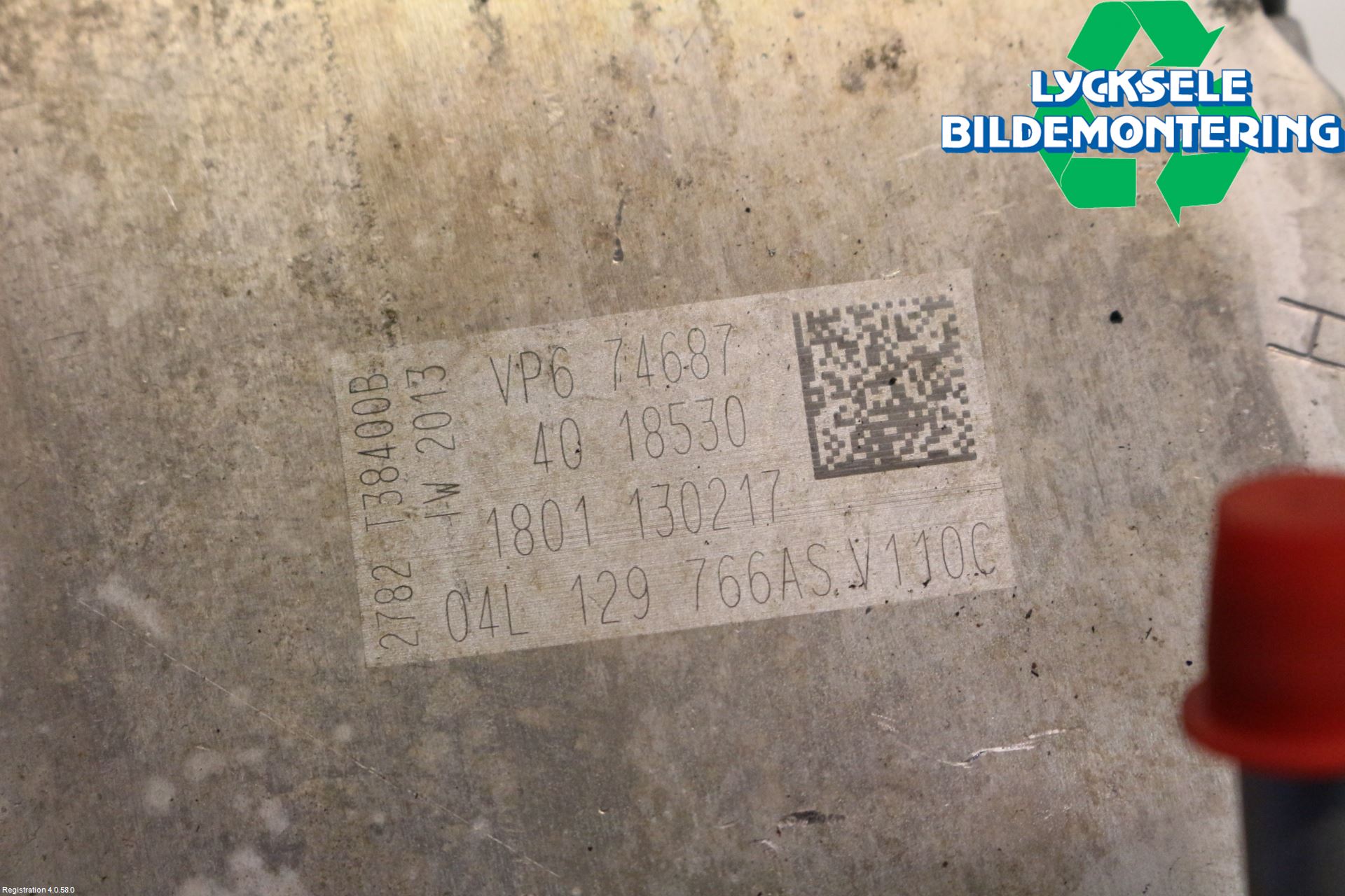 Audi A6/S6 4G 11-18 Laddluft-Intercooler Kyl