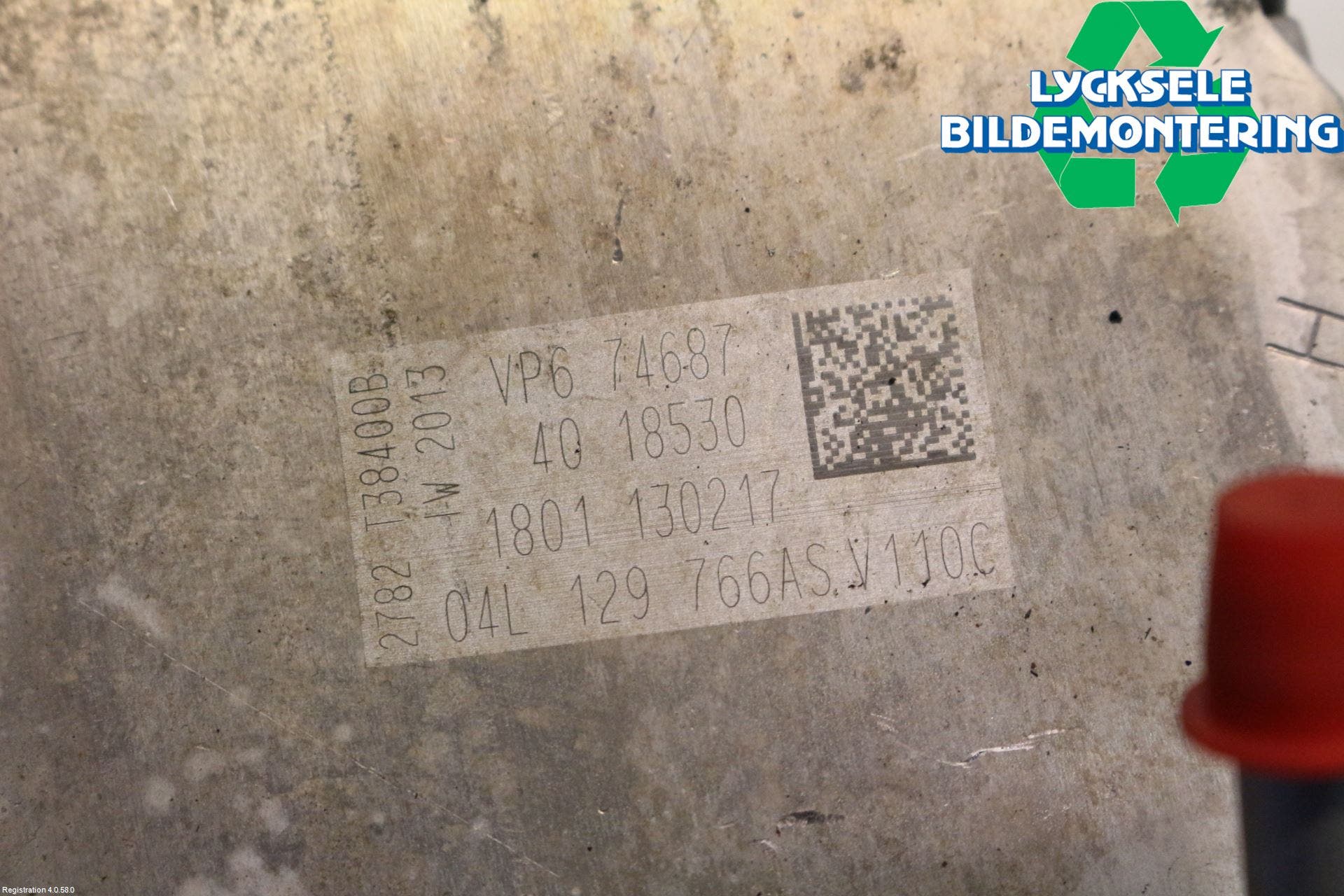 Audi A6/S6 4G 11-18 Laddluft-Intercooler Kyl