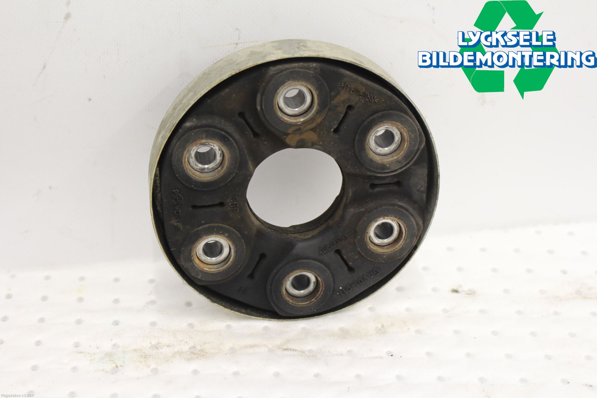 Skoda KODIAQ 17-24 Mellanaxel Gummiknut