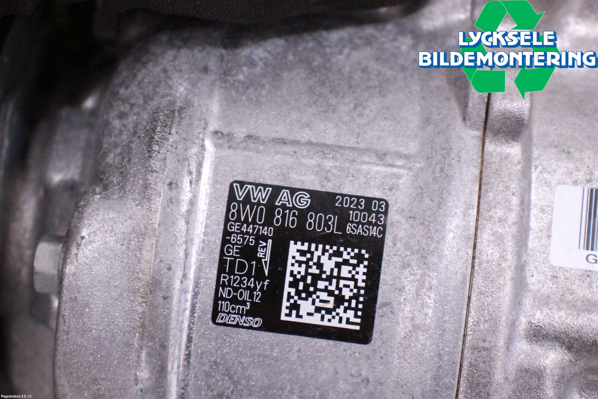 Audi A4/S4 B9 20- Ac Kompressor