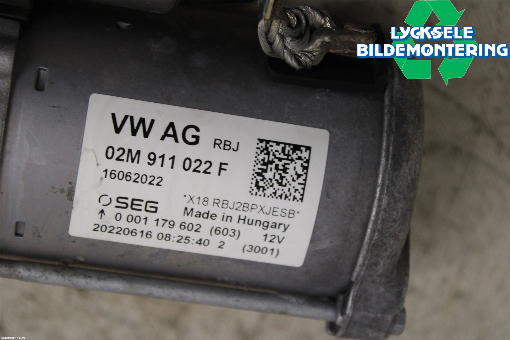 Volkswagen VW GOLF / E-GOLF VIII 20- Startmotor