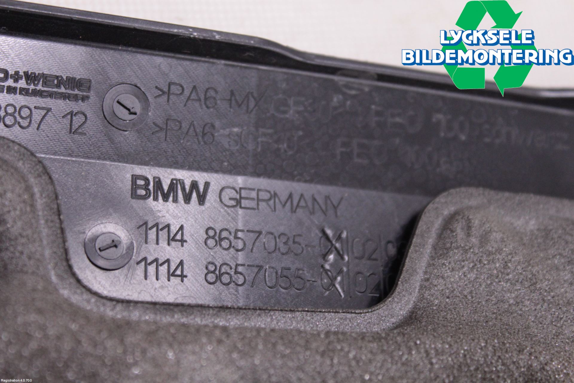 BMW X3 G01 18- Motorkåpa