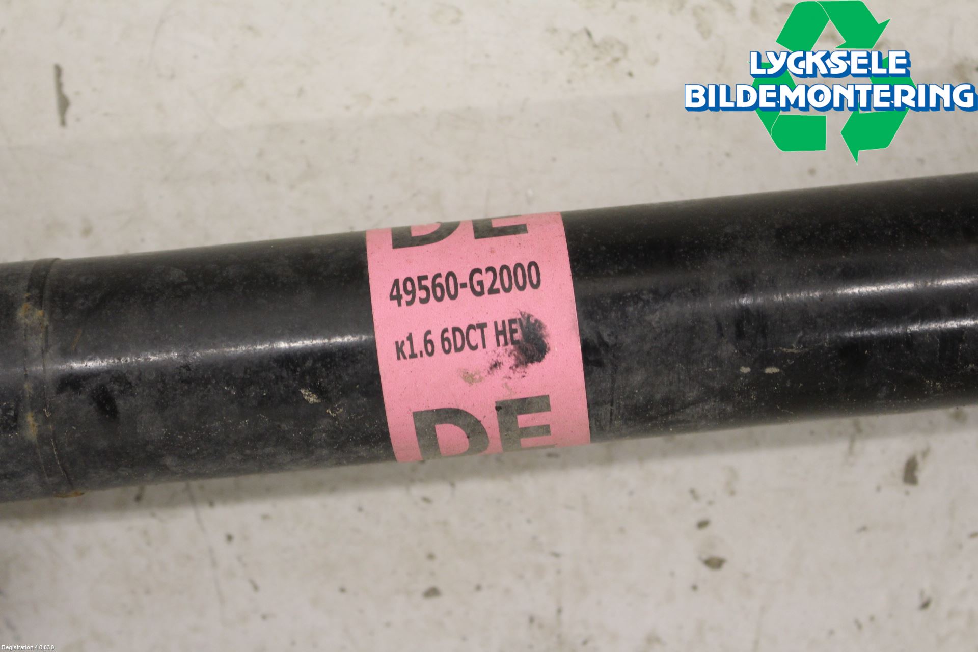 Kia NIRO (DE) 17-22 Drivaxel Fram Höger