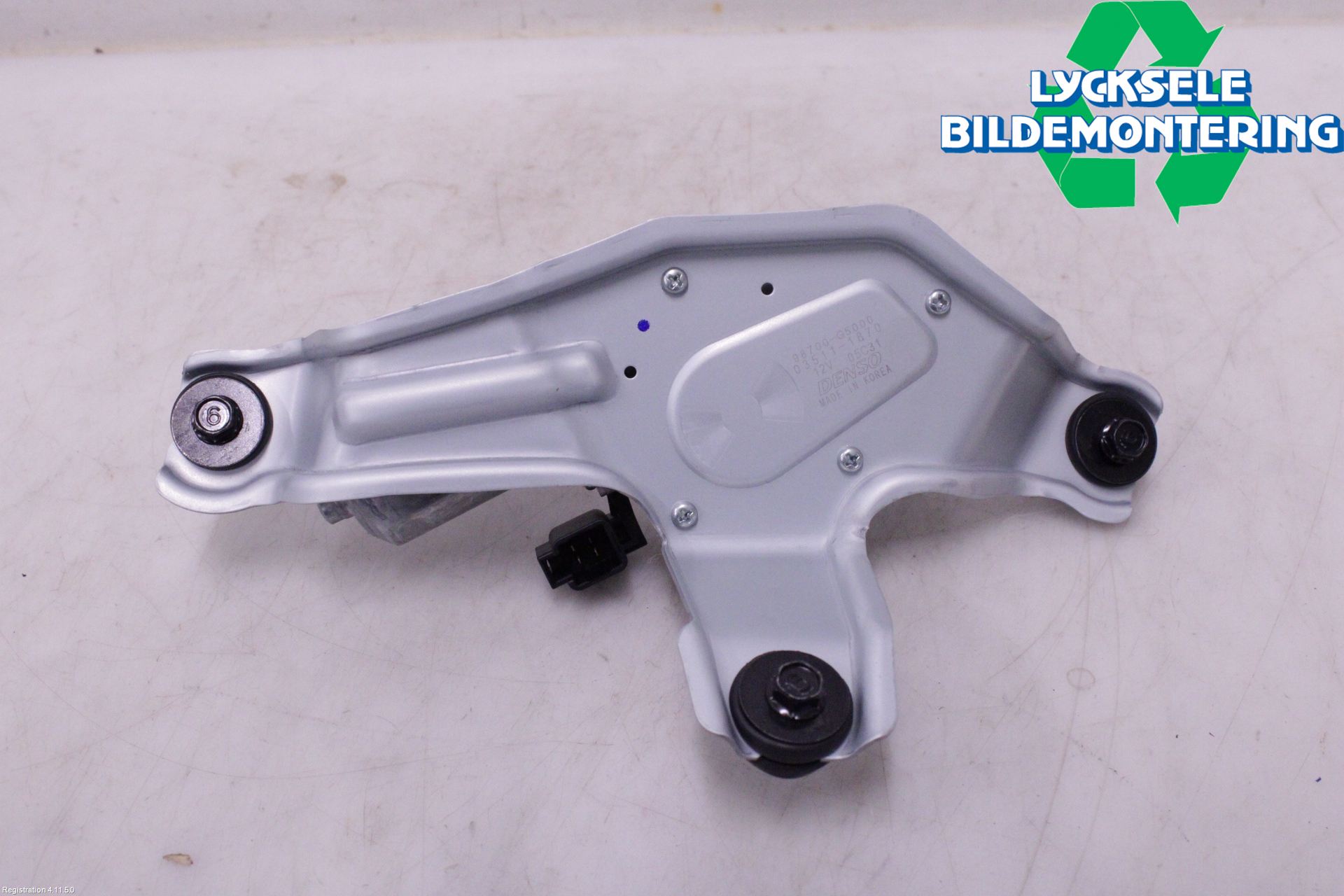 Kia NIRO (DE) 17-22 Torkarmotor Baklucka