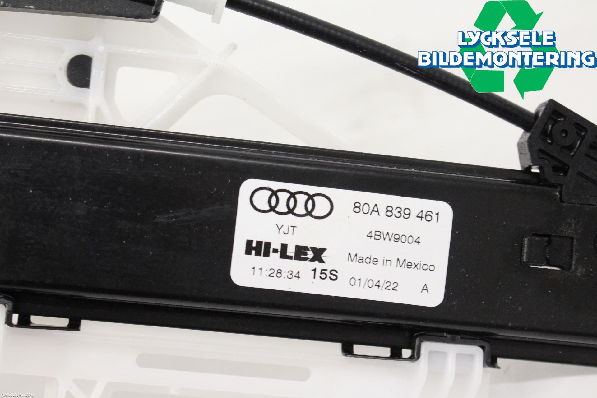 Audi Q5/SQ5 17- Fönsterhissmekanism