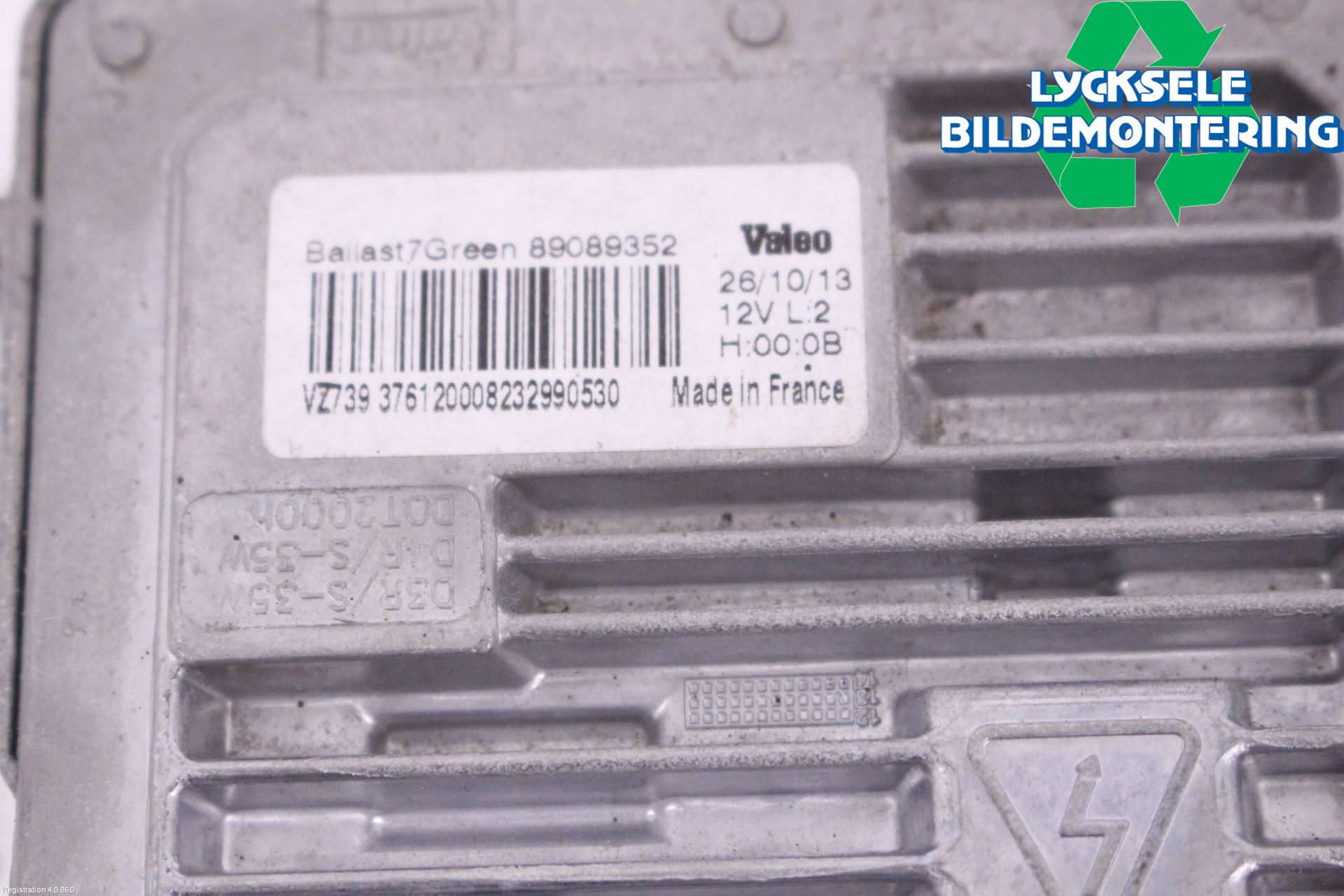 Ford KUGA 13-16 Styrenhet Strålkastare