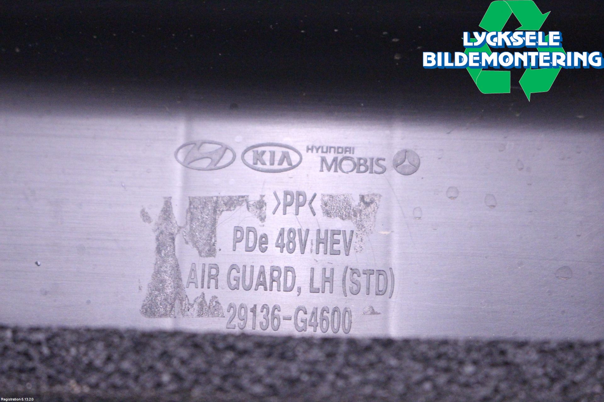 Hyundai i30 PD 17- Deflektor Plåt-Plast Kylning