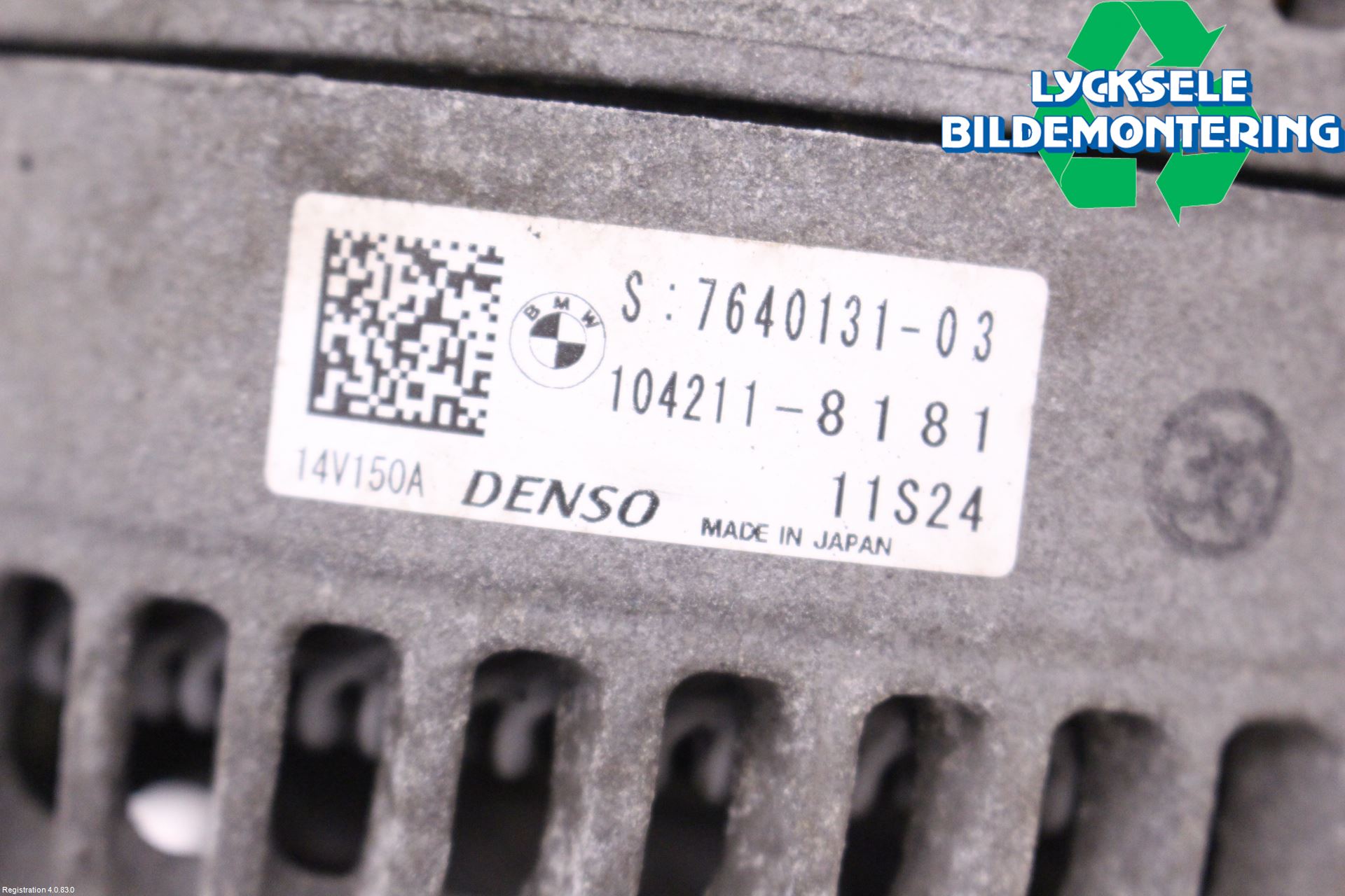 BMW X1 F48 15-22 Generator