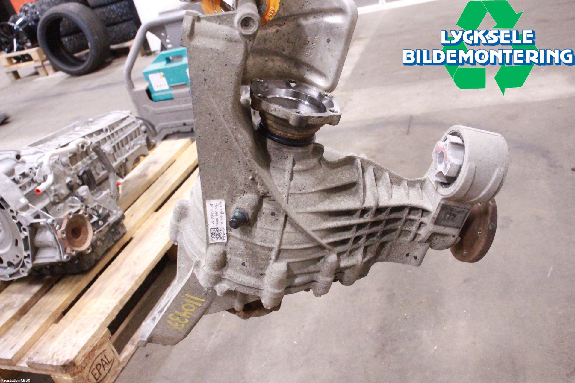 Audi A4/S4 B9 16-19 Bakväxel-Diff